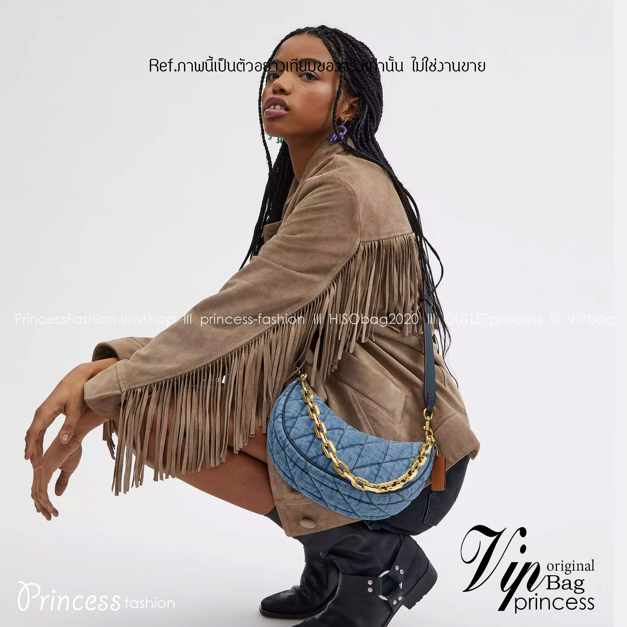 พร้อมส่ง 4 สี COACH CP148 MIRA SHOULDER BAG WITH PILLOW QUILTING กระเป๋าสะพายดีไซน์สวย 🧡 เกรดท็อปออริจินอล 1:1 สลับแท้ เกรดดีสุด ใช้งานต่างประเทศได้