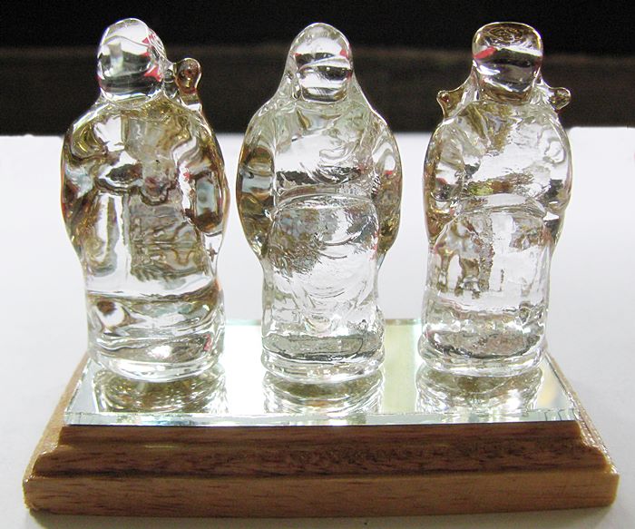 สินค้าหมดค่ะ เทพฮกลกซิ่วแก้วคริสตัล แก้ชงปีมะเส็ง ปี2559ค่ะ