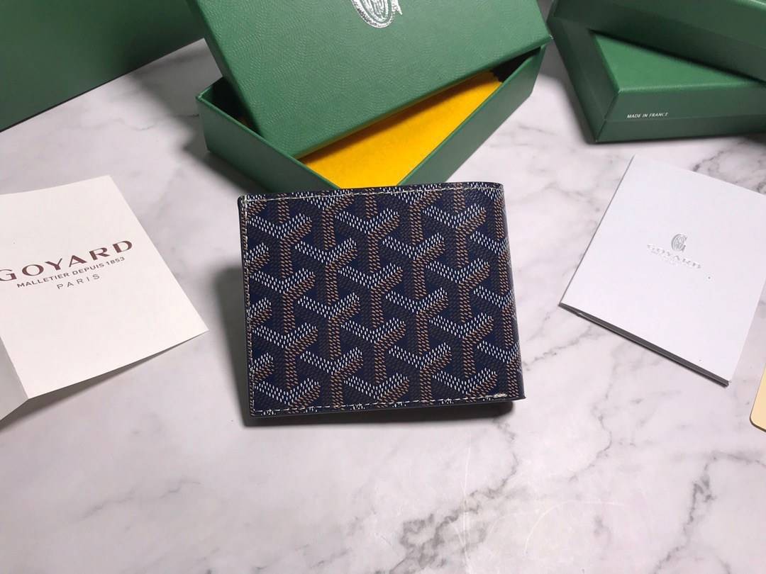 หนังแท้ GOYARD WALLET / GOYARD Victoire Bifold Wallet พร้อมส่งที่ไทย เกรดเทพออริจินอล หนังเกรดดีสุด กระเป๋าสตางค์ผู้ชายใบสั้น พร้อมกล่องเขียวแบรนด์สวยหรู อีกรุ่นที่ยอดขายไม่เคยตก ภาพสินค้าถ่ายจากงานขายจริง ใช้งานต่างประเทศได้เลยค่ะ
