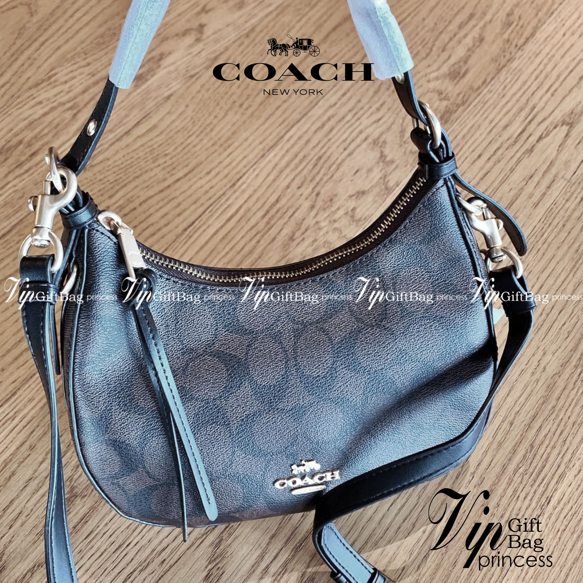 COACH KLEO HOBO BAG ((C7257//C6809//C6807)) พร้อมส่ง คุณภาพเกินเบอร์เลยจ้าา จำนวนจำกัด! กระเป๋าคล้องไหล่หรือสะพายข้างได้ Hobo รุ่นใหม่ล่าสุด ดีไซด์รูปทรงให้ดูเรียลขึ้น หนังแท้นิ่มสวย เปิดปิดกระเป๋าแบบซิปมีหนังห้อยลงมา ภายในกระเป๋าสามารถใส่กระเป๋าเงินใบยาว