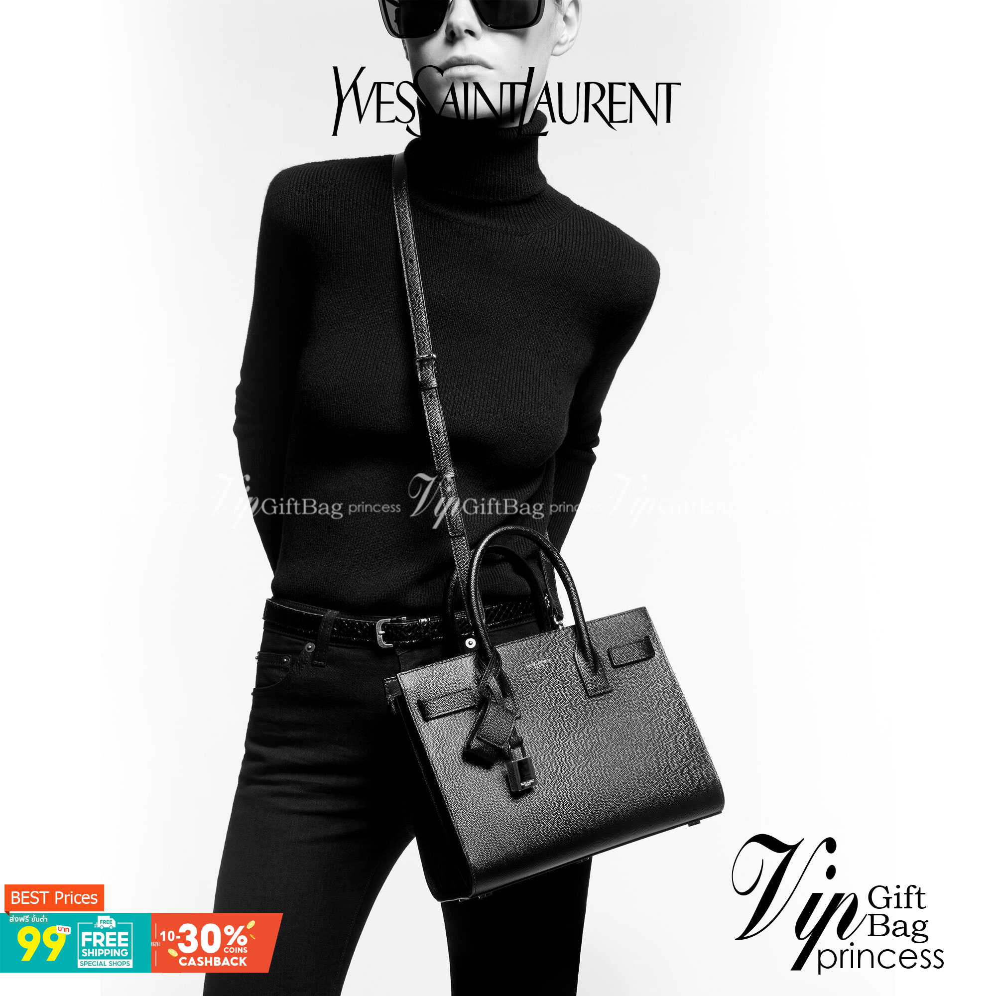 YSL TOTE BAG / SAC DE JOUR BABY IN CROCODILE LEATHER กระเป๋าสะพายทรงโท้ท หนังลายจระเข้สวยหรู จุของได้เยอะ เกรดออริ 1:1 เทียบแท้ ภาพถ่ายจากงานขายจริง ใช้งานต่างประเทศได้