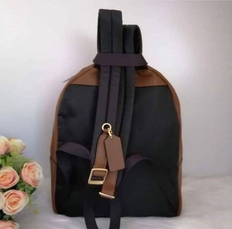 ของแท้ 💯% Coach F32200 Medium Charlie Backpack In Signature Canvas (3สี ดำ,น้ำตาลเข้ม/อ่อน)