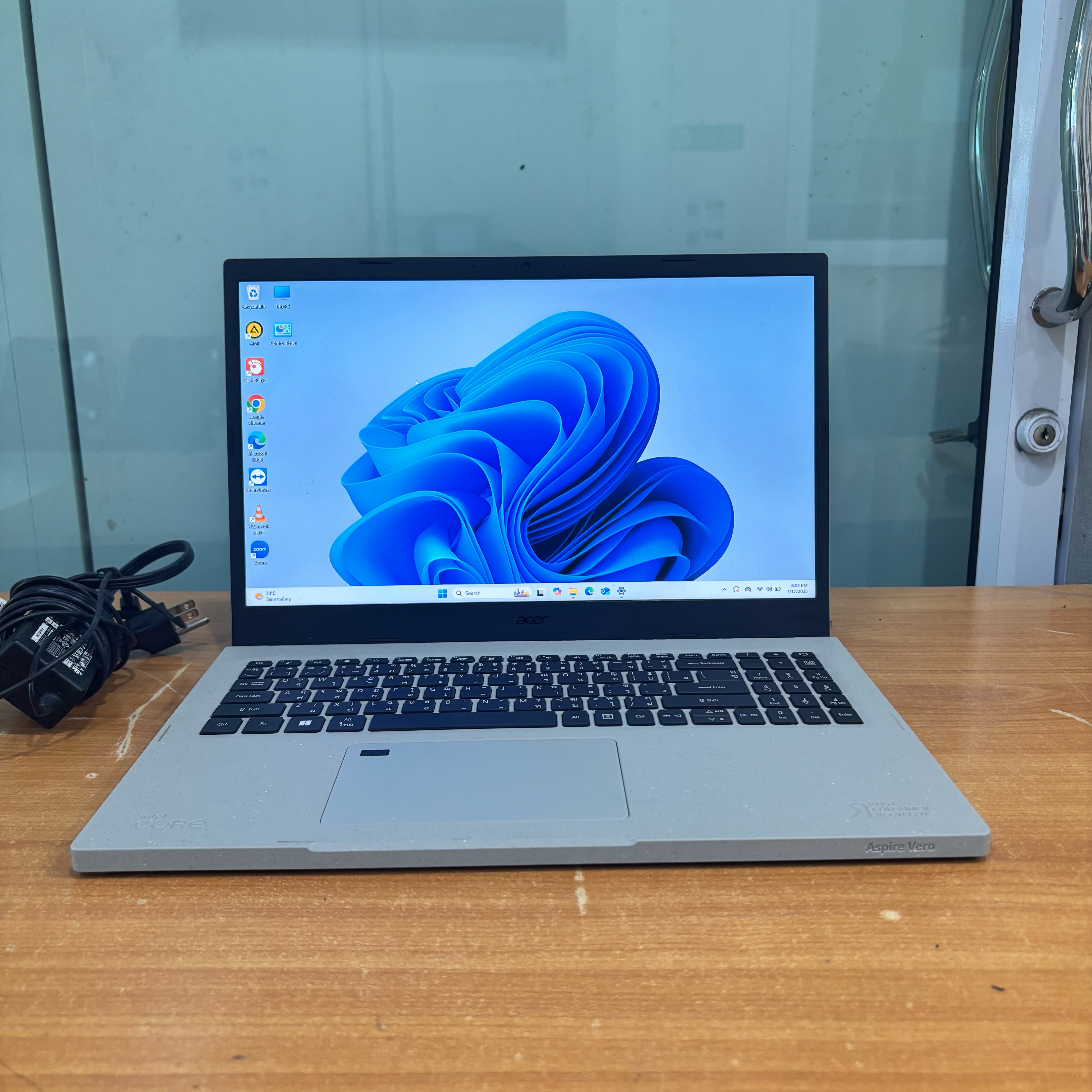 (รหัสสินค้า ร16456) โน๊ตบุ๊ค Acer i7-1195G7 8/512 15"นิ้ว ** ประกันร้าน 3 เดือน ** p