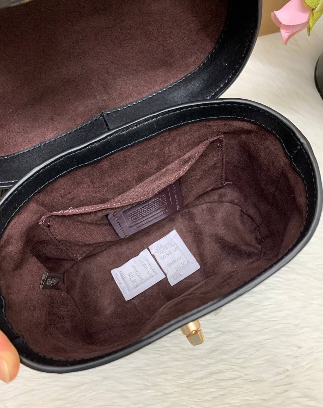 COACH KAY CROSSBODY WITH RIBBON BOUQUET PRINT ((76713))