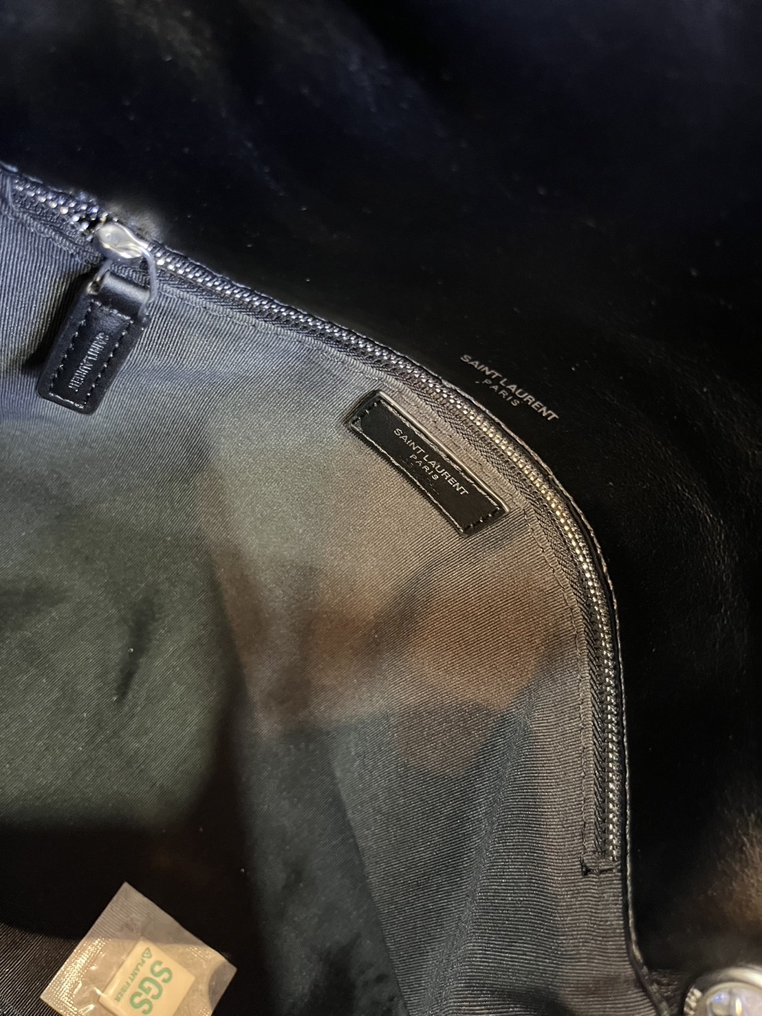 YSL PUFFER MEDIUM IN NAPPA LEATHER 35cm กระเป๋าสะพาย เกรดหนังสวยเต็มใบ เกรดออริ 1:1 ใช้งานต่างประเทศได้