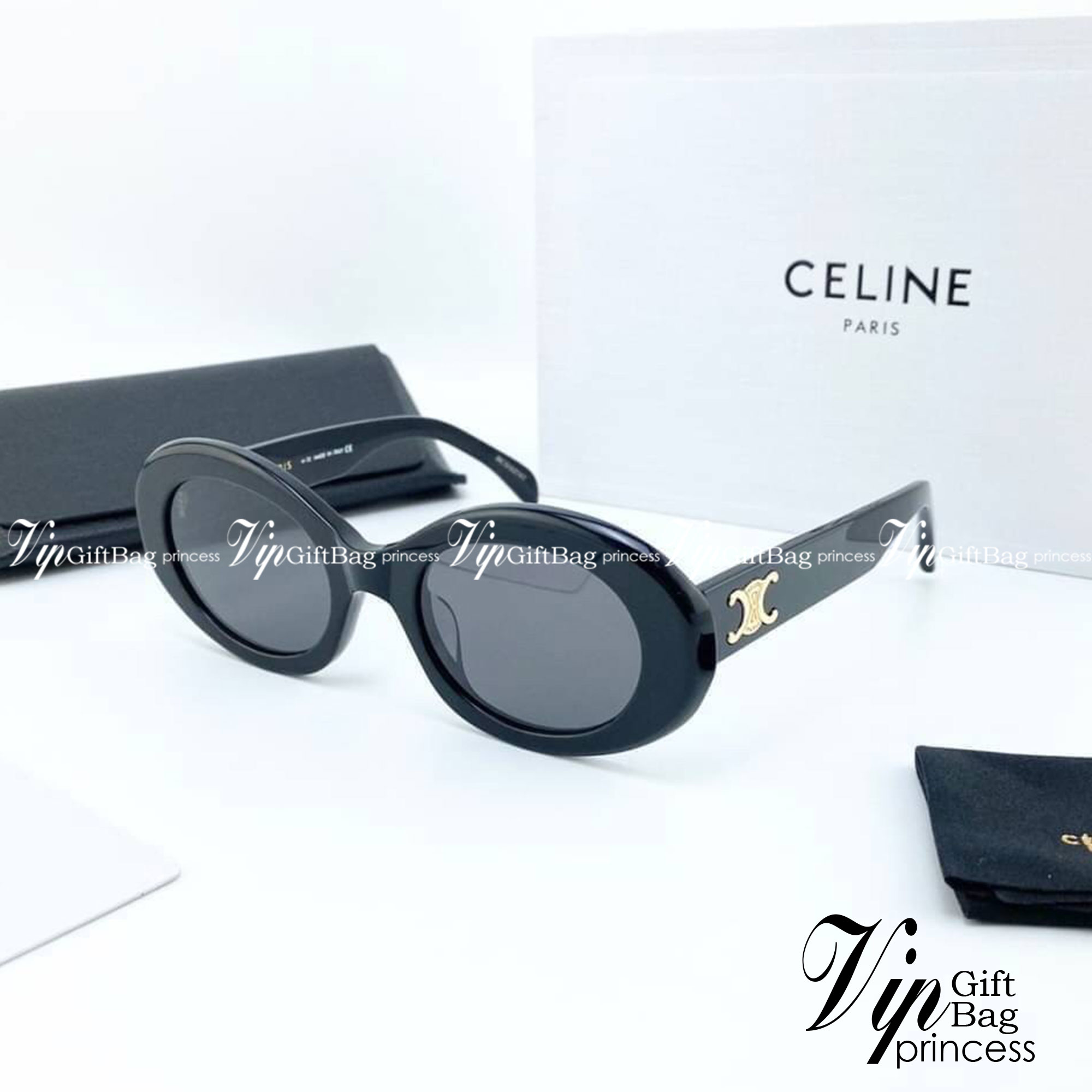 CELINE SUNGLASSES แว่นตากันแดดซีลีน เกรดออริจินอล 1:1 งานสวยสุด คุณภาพดี Hi-quality กันแดดเต็มประสิทธิภาพ UV protection ภาพถ่ายจากสินค้าจริง