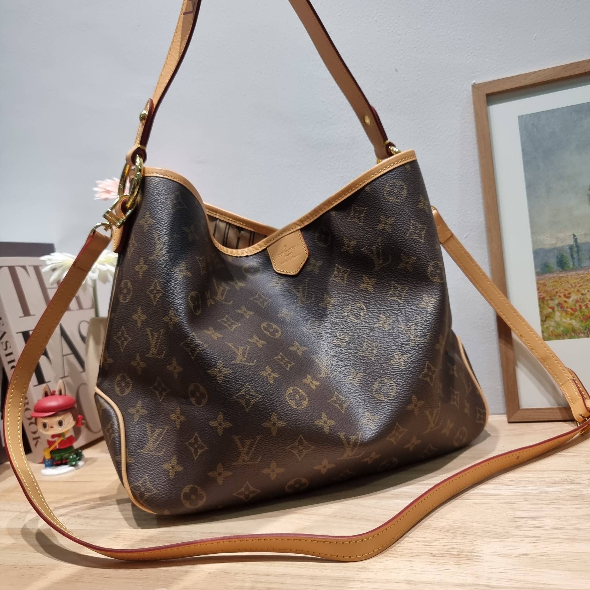 LV delightful bag / LV CARRYALL Monogram Canvas / LV Shopping Bag กระเป๋าทรงโท้ทใบใหญ่ ขนาดจุได้แบบล้นๆ สมใจใครที่มองหากระเป๋าใบโปรด