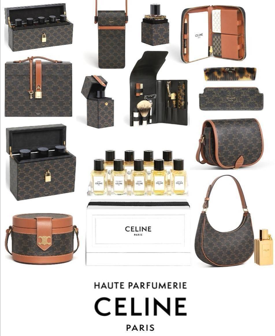 ของแท้ CELINE SHOULDER BAG VIP GIFT WITH PURCHASE (GWP) พรีเมี่ยมกิ๊ฟ Limited Edition จาก CELINE HAUTEPARFUME DUTYFREE COUNTER วัสดุ TRIOMPHE CANVAS ดีไซน์สวยหรูฮิตสุดในเกาหลี!
