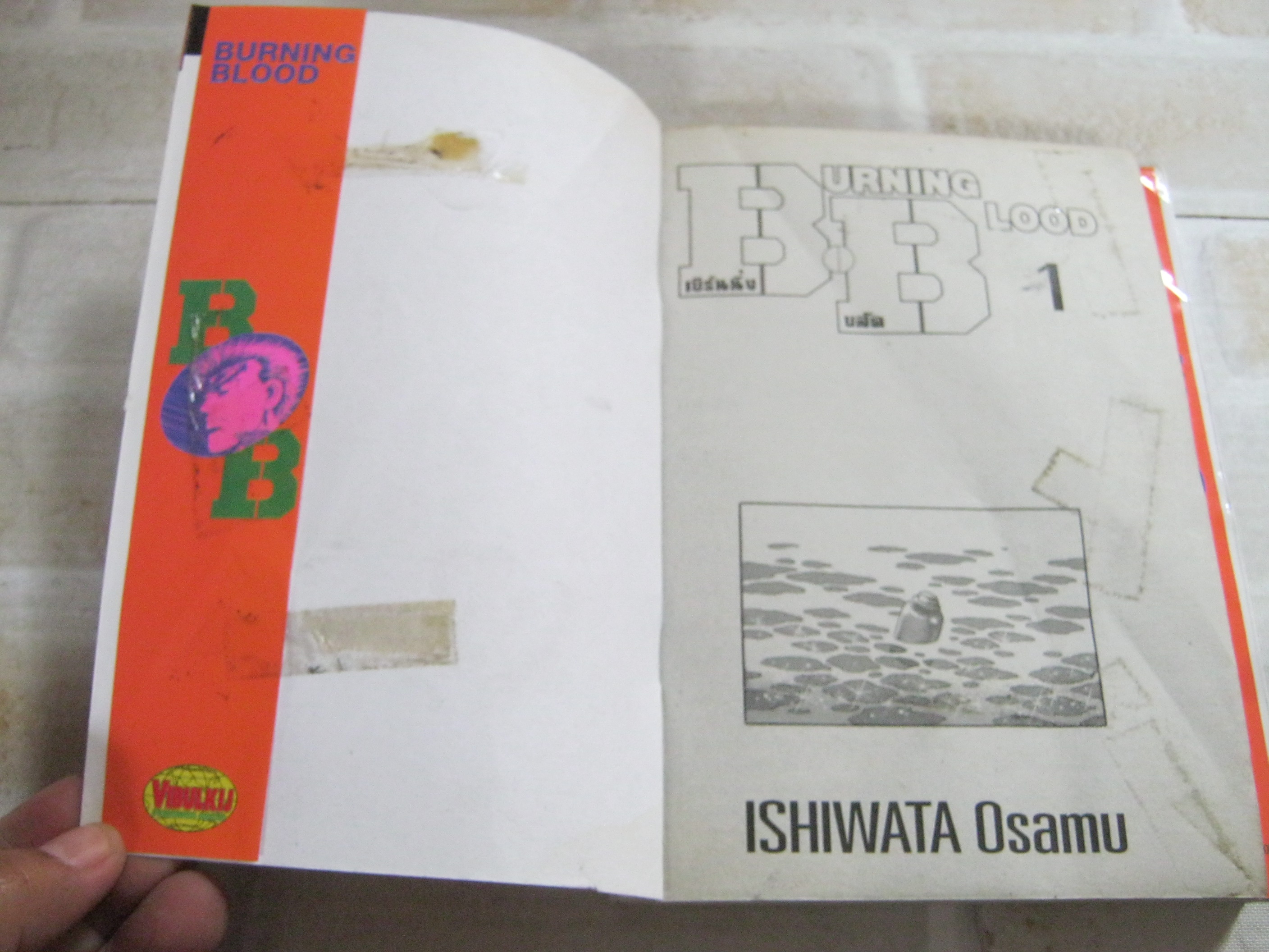 B.B BURNING BLOOD เบรืนนิ่งบลัด เลือดเดือด ชุด เล่ม 1-15 ( 31 เล่มจบ ) Ishwata Osamu เขียน