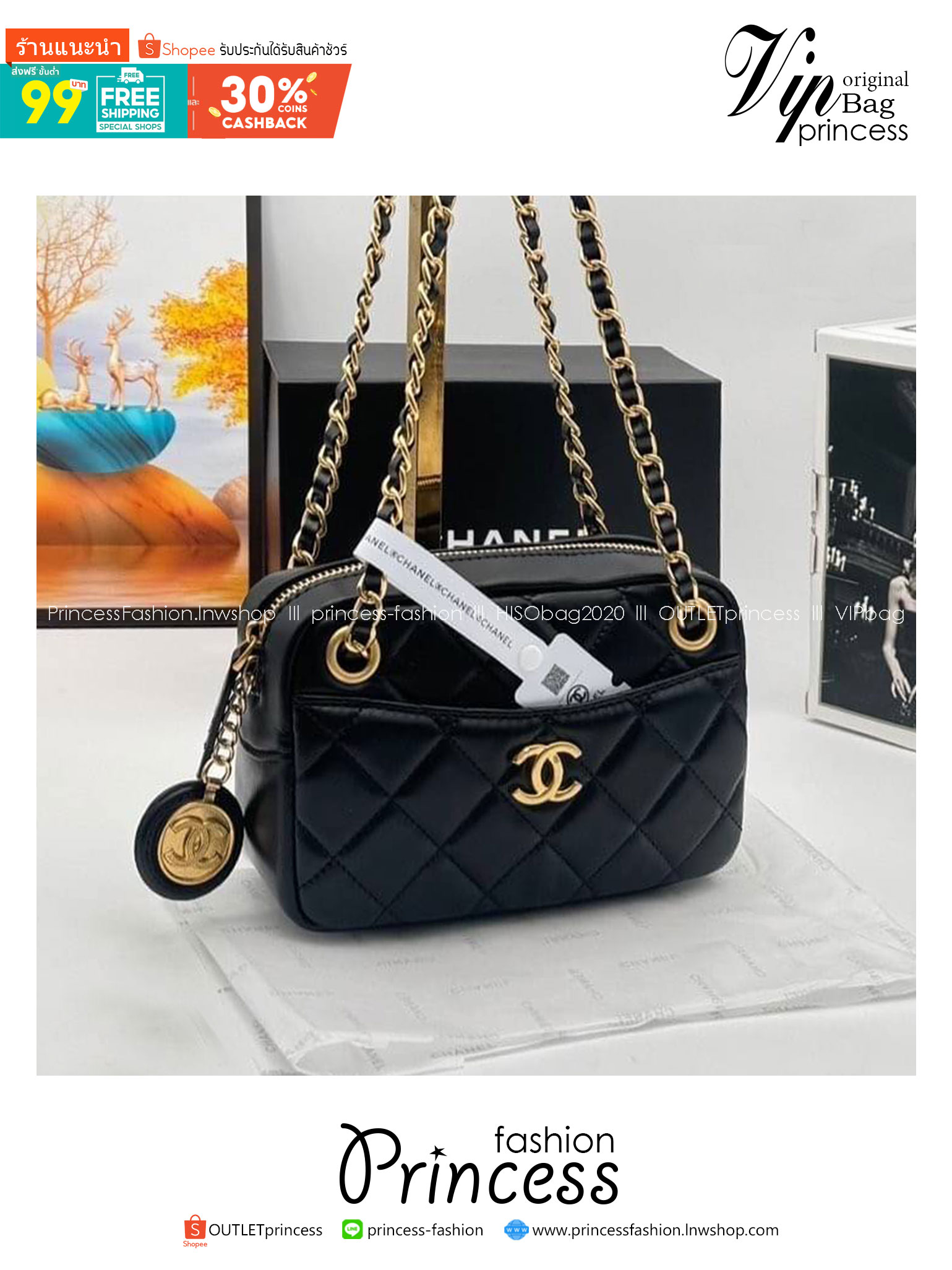 CHANEL 24K Mini Camera Case Bag Fall-Winter 2024/25 กระเป๋าสะพายไซส์มินิ น่ารักน่าใช้ สวยเกินต้านที่สุดกับไอเท็มยอดฮิตที่โดดเด่นเป็นเอกลักษณ์ ที่สาวๆหรือใครๆก็ต้องมีแล้วค่า!!