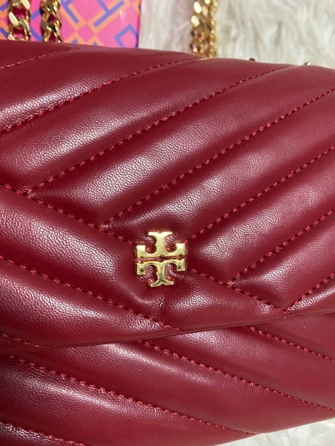 Tory Burch Kira Chevron Convertible Shoulder Bag