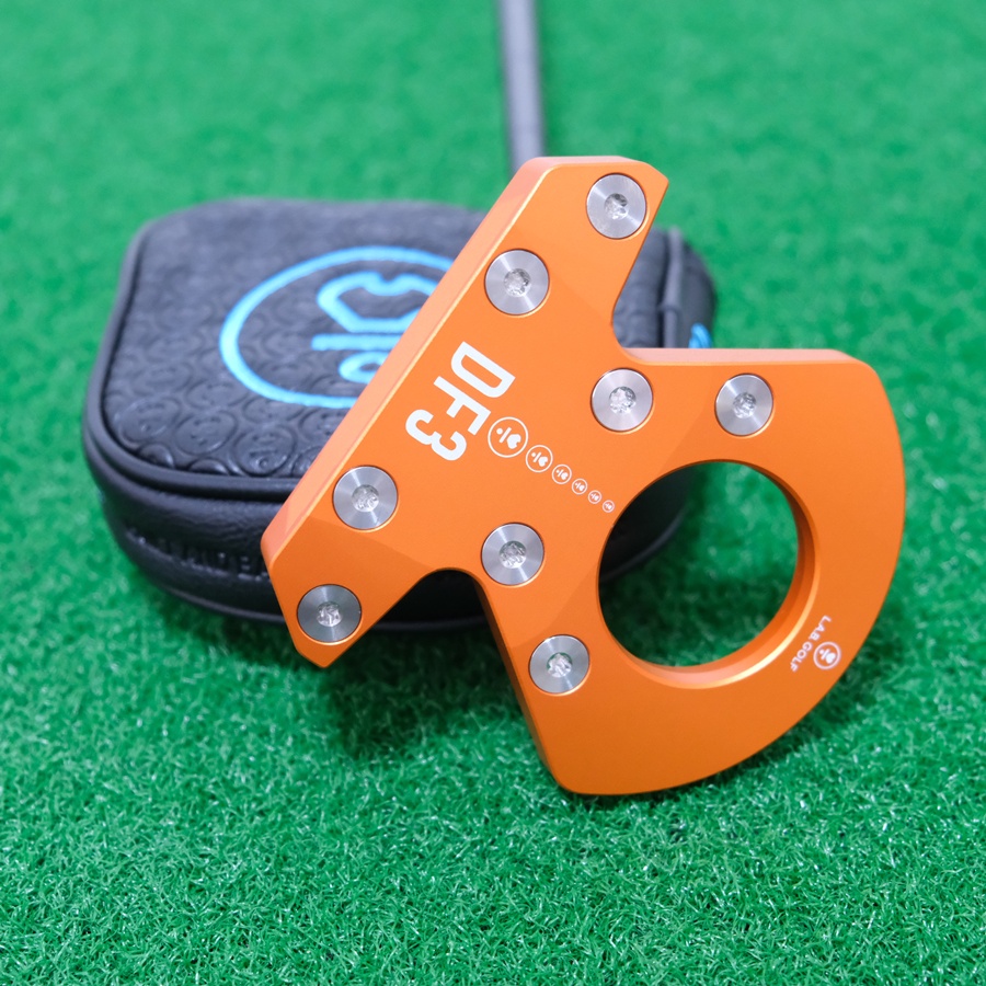 LAB GOLF DF3 ORANGE PUTTER L.A.B. GOLF 34 INCH PUTTER 34" 69* LIE BLACK STEEL