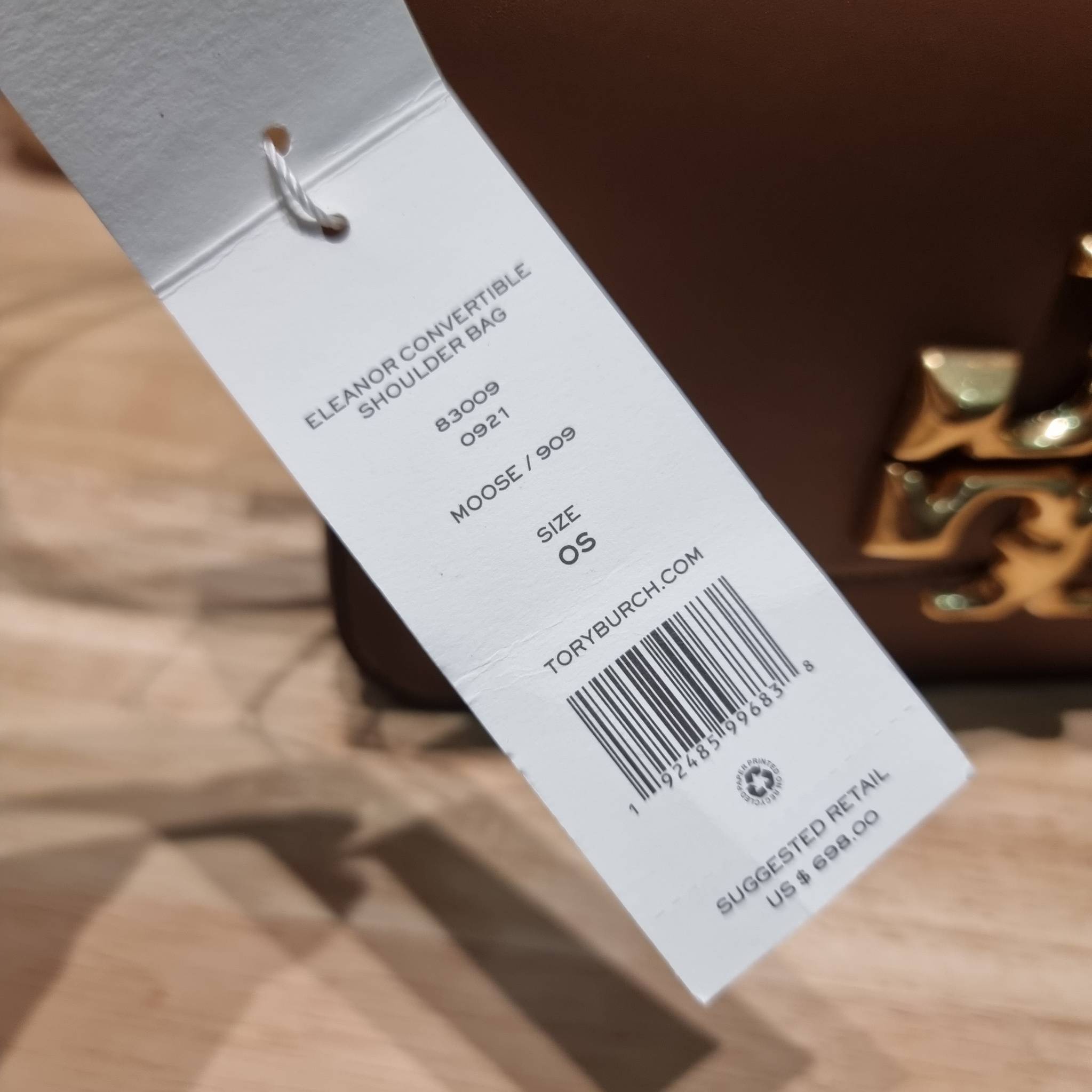 Tory Burch Bag / TORY BURCH ELEANOR CONVERTIBLE SHOULDER BAG รุ่นยอดนิยม กับไซส์ใหม่ ใหญ่จุคุ้ม! กระเป๋าสะพายข้าง ดีไซน์อยู่ทรง เรียบหรู! ผู้ดีกว่าใคร