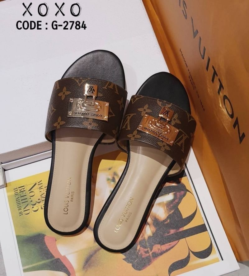 Louis Vuitton Sandals แตะ หรู งานแบรนด์ ใสสบาย น้ำหนักเบา แมทส์ชุดง่าย