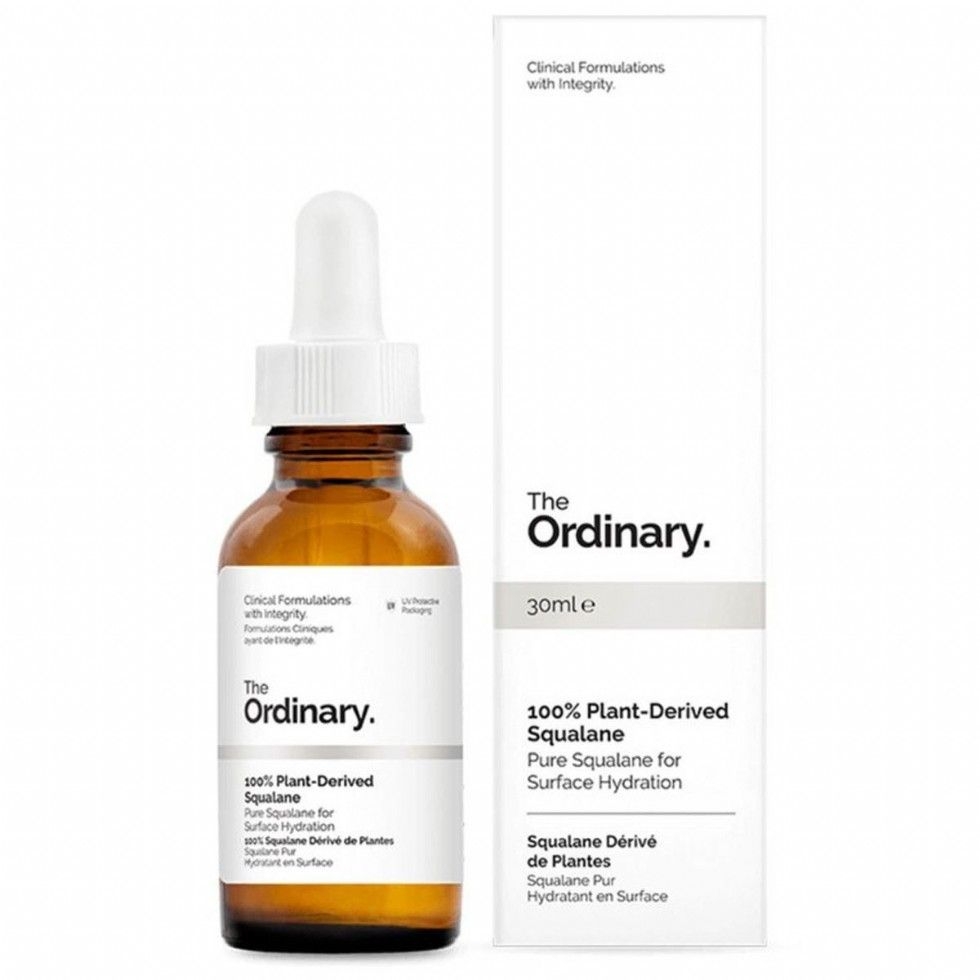 ส่งฟรีลงทะเบียนมีพร้อมส่งค่ะ The Ordinary 100% Plant-Derived Squalane 30 ml