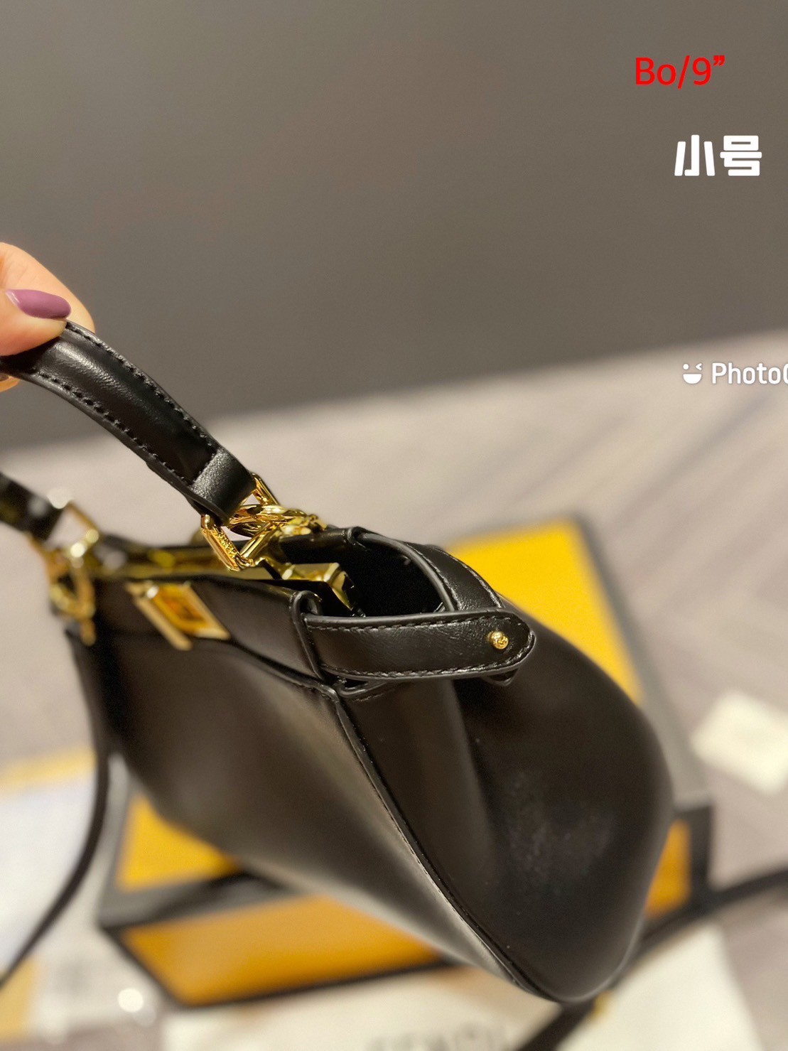 Fendi peekaboo Monster handle bag 9" กระเป๋ายอดนิยมของแบรนด์ ดีไซน์สวยเรียบหรูแฝงด้วยความเก๋ มาพร้อมสายยาว