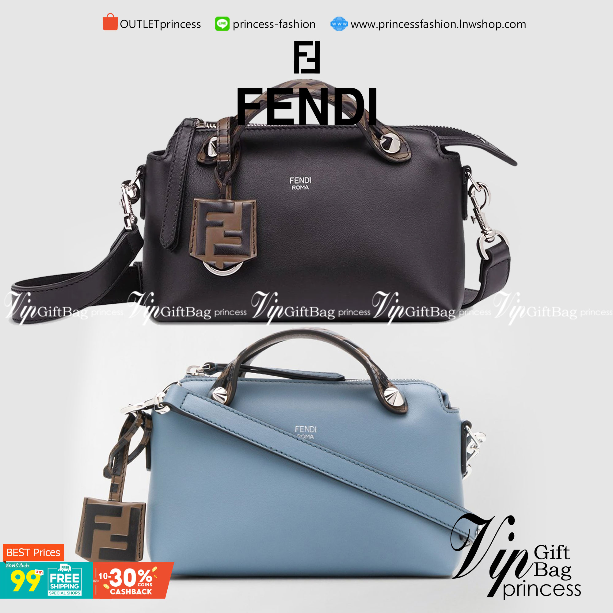 FENDI By The Way tote น้องงกลับมาแล้วว ใครรออยู่ห้ามพลาดจร้าา สวยๆอย่างนี้อดใจยังไงไหว!! กระเป๋ารุ่นที่ไม่ว่าจะใช้แบบหิ้วหรือสะพายข้างก็สวยทุกลุค แถมแมทกับชุดได้ง่าย เหมาะกับทุกๆวัน สินค้าพร้อมส่ง มีจำนวนจำกัด