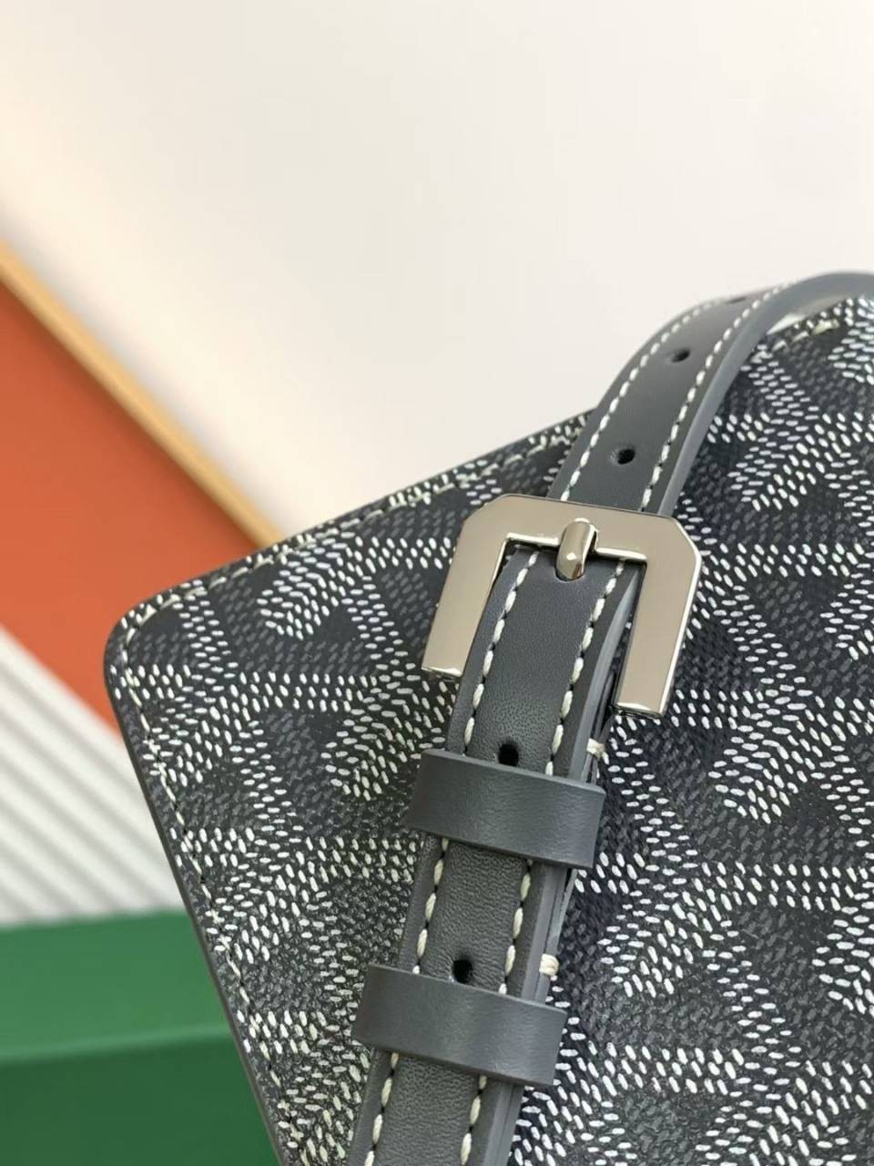 GOYARD MONTMARTRE GM GLASSES CASE TOP ORIGINAL 1:1 เกรดเทียบแท้ ใช้สลับแท้ได้ ใช้งานต่างประเทศได้