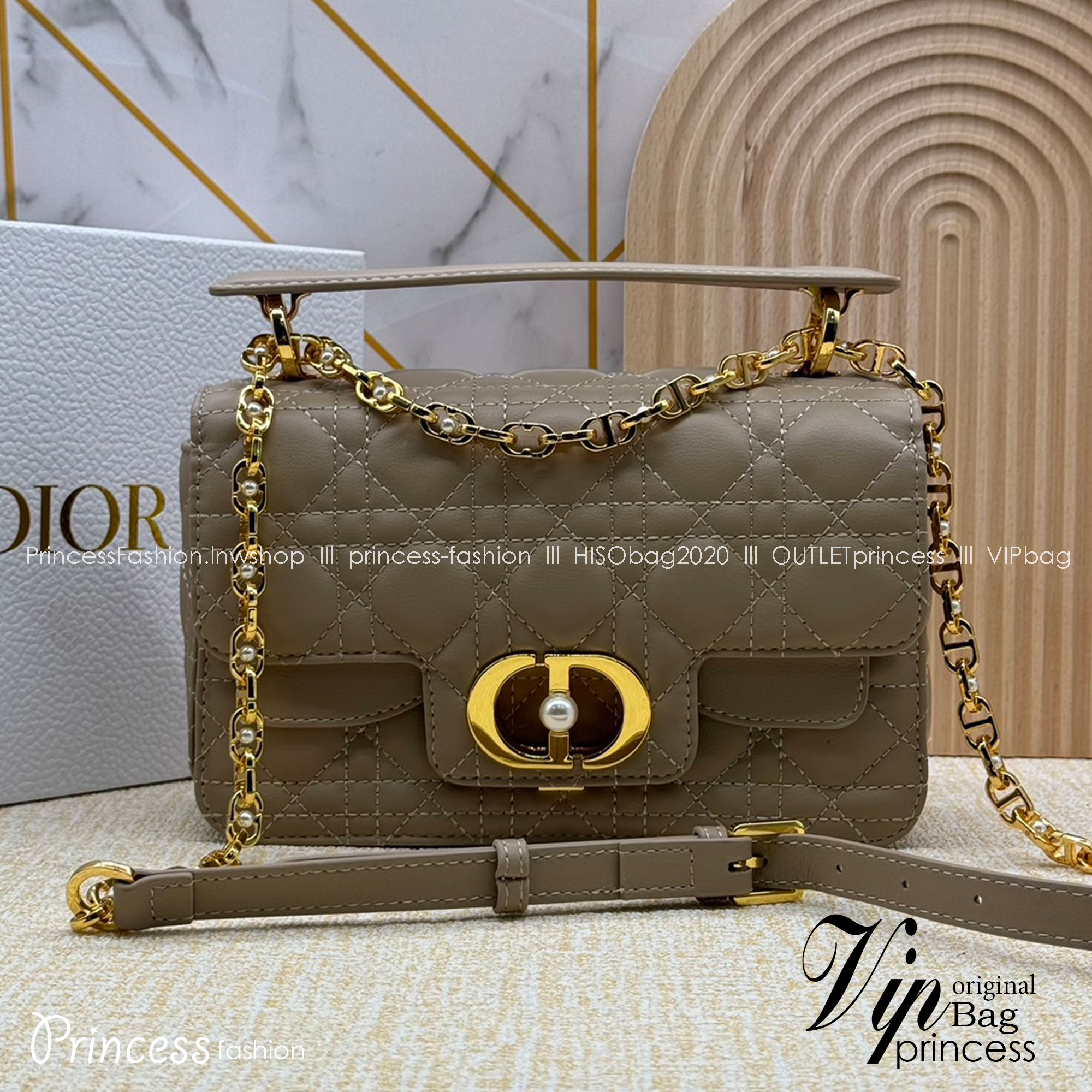 SMALL DIOR JOLIE TOP HANDLE BAG กระเป๋าสะพายดิ-ออร์ รุ่นใหม่ งานหนังสวย เกรดออริจินอล สลับแท้ ใช้งานต่างประเทศได้ งานสวยตามรูป ภาพถ่ายจากงานขายจริง