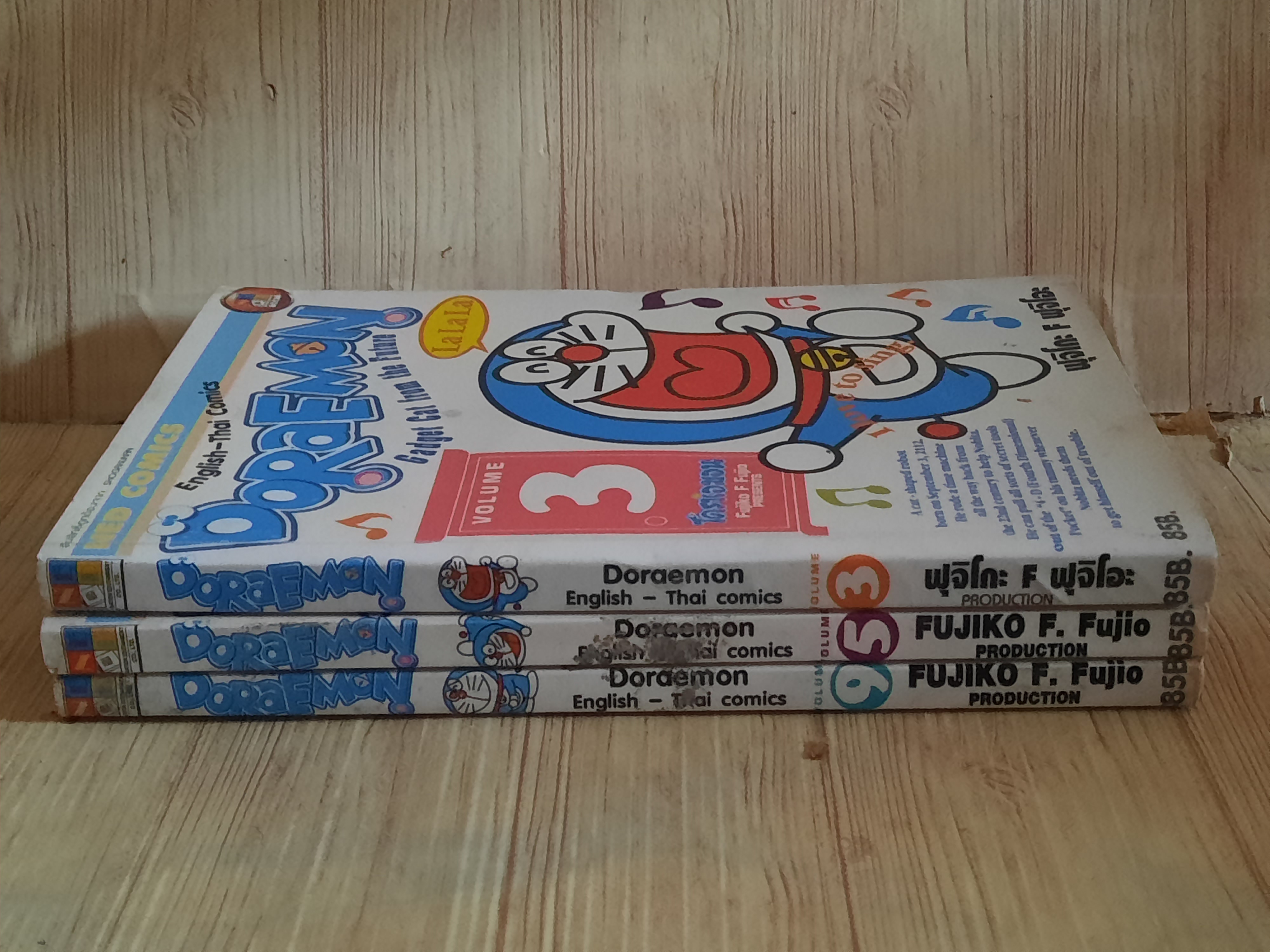DORAEMON English-Thai comics ชุด เล่ม 3,5,9***สินค้าหมด***