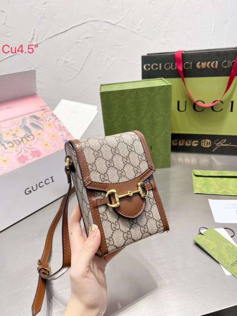 Gucci Horsebit 1955 mini bag / Gucci Phone Bag กระเป๋าไซส์มินิน่ารัก ใส่โทรศัพท์ได้คูลๆ