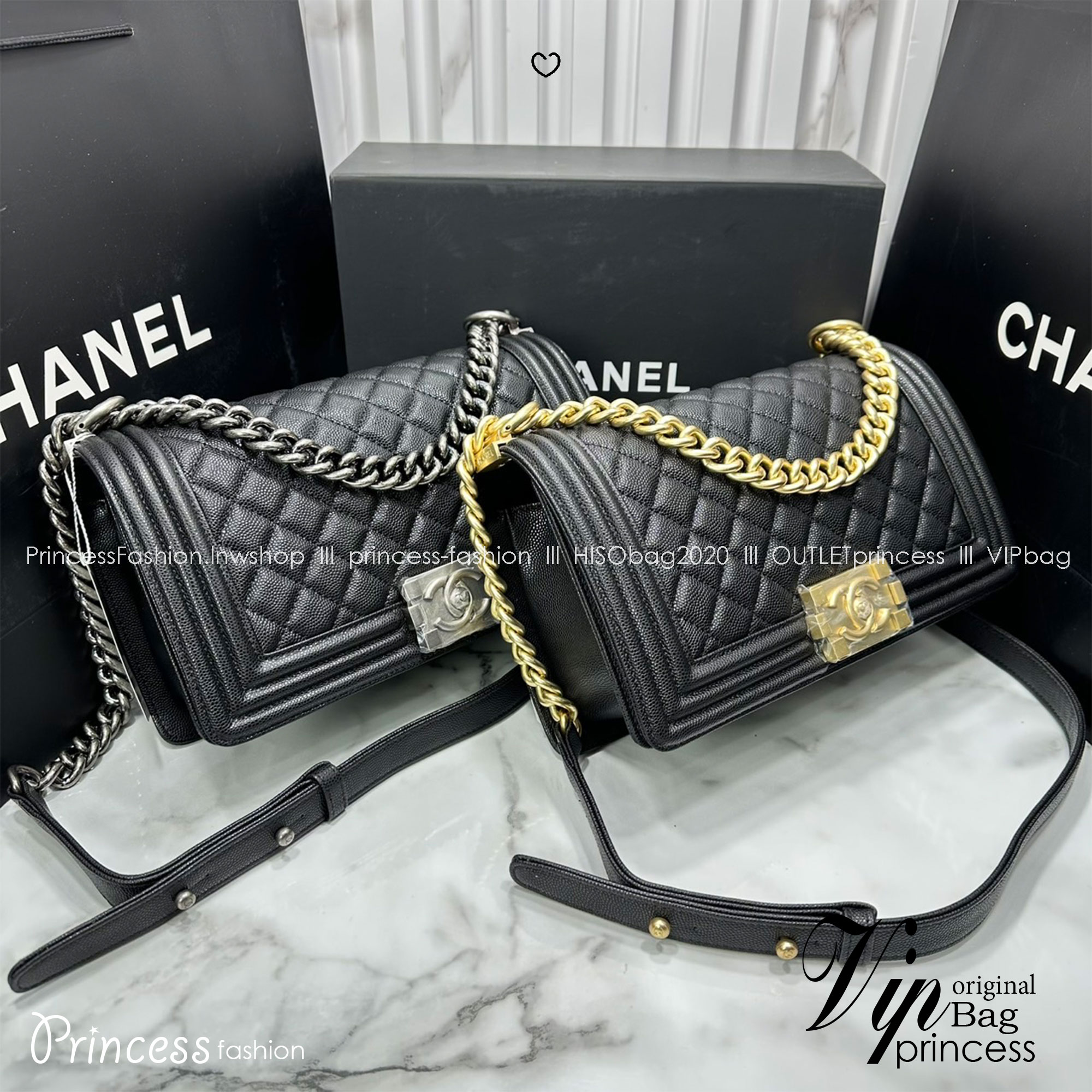 ORI หนังแท้ | CHANEL Boy 25cm shoulder bag กระเป๋าสะพายรุ่นยอดนิยม หรูหราระดับตำนาน สวยงามเหนือกาลเวลา