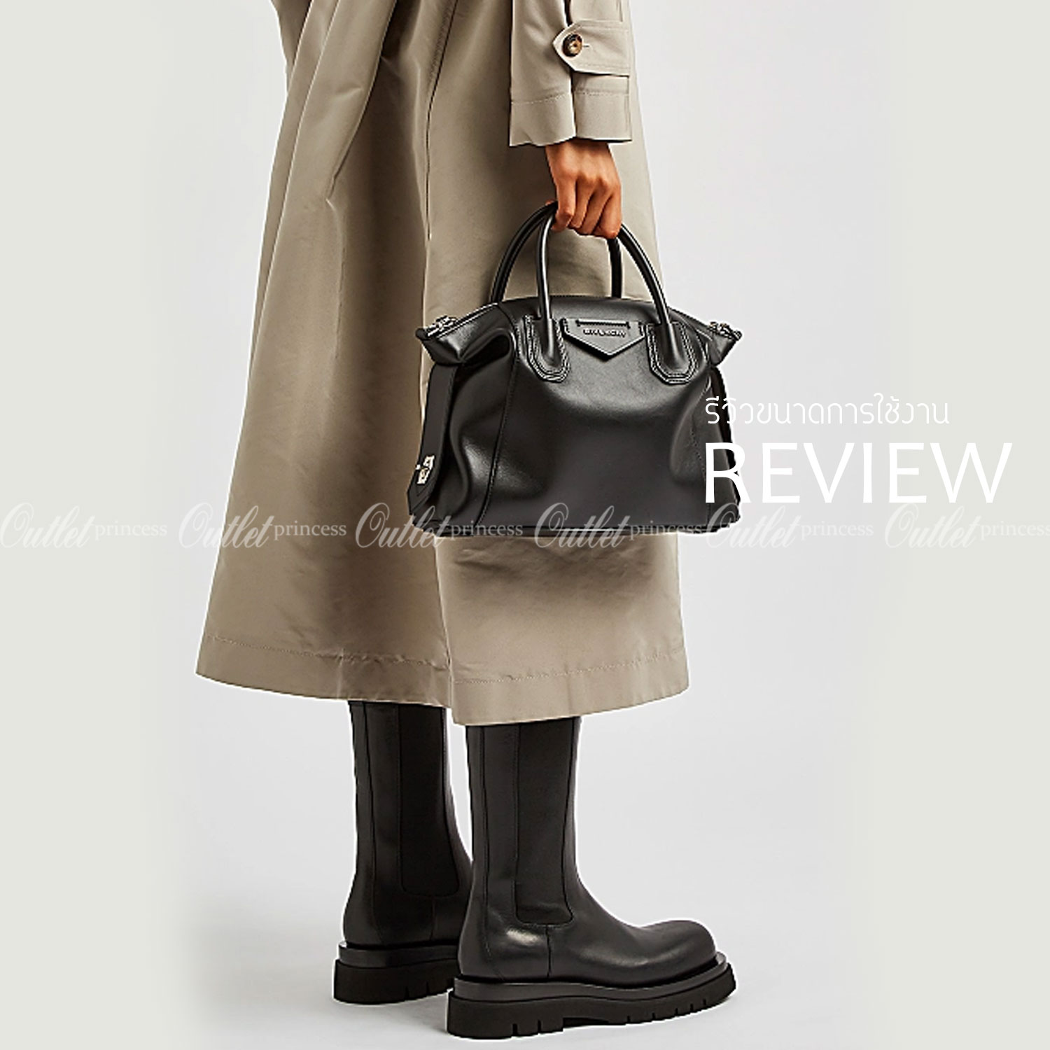 Givenchy Antigona Soft Small Leather Bag เข้ารอบใหม่ ราคาดีต่อใจ .. ไม่มีไม่ได้แล้ว! กระเป๋ารุ่น Iconic อย่าง Antigona Soft รุ่น "Classic" **มาพร้อมผ้าผูกโบว์ น่ารักมากมาย ประดับด้วยสัญลักษณ์ของแบรนด์ Givenchy ด้านหน้า **อะไหล่เงิน ไอเท็มยอดฮิตท