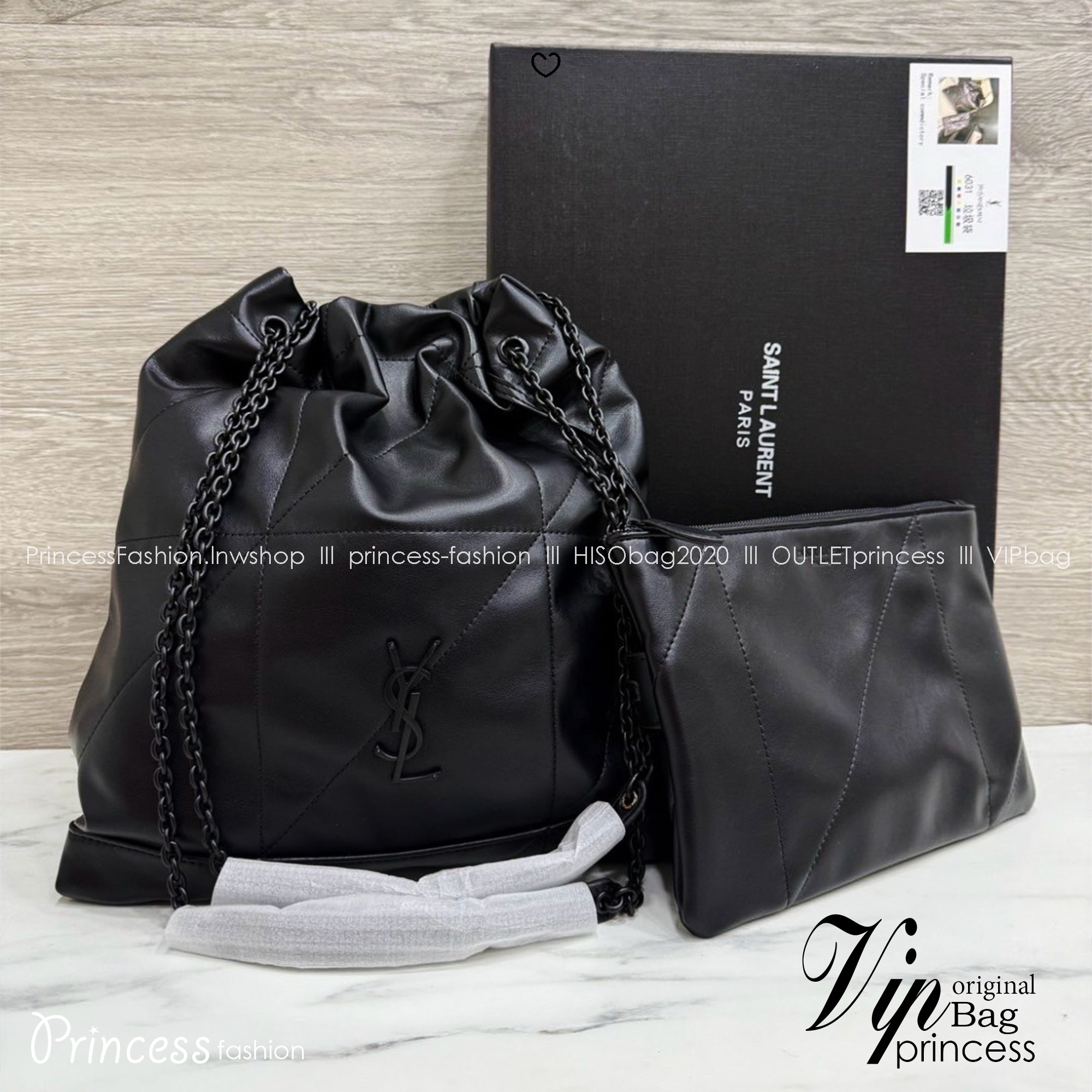 YSL JAMIE 4.3 POCHON / YSL TOTE BAG กระเป๋าสะพายทรงโท้ทใบใหญ่รุ่นใหม่ งานหนังเรียบเต็มใบ สัมผัสหนังนุ่มลื่นสวยหรู รูปทรงใช้งานง่าย