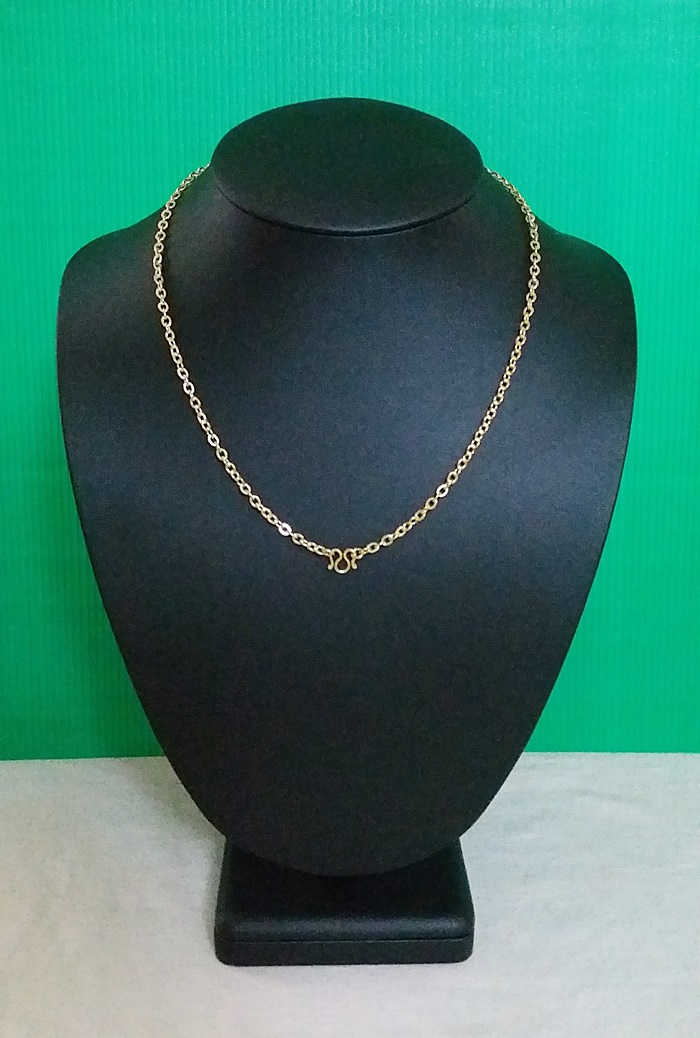 สร้อยคอผู้หญิงทำจากเหรียญ25,50ส.ต.ลายโซ่แบบสั้นค่ะ
