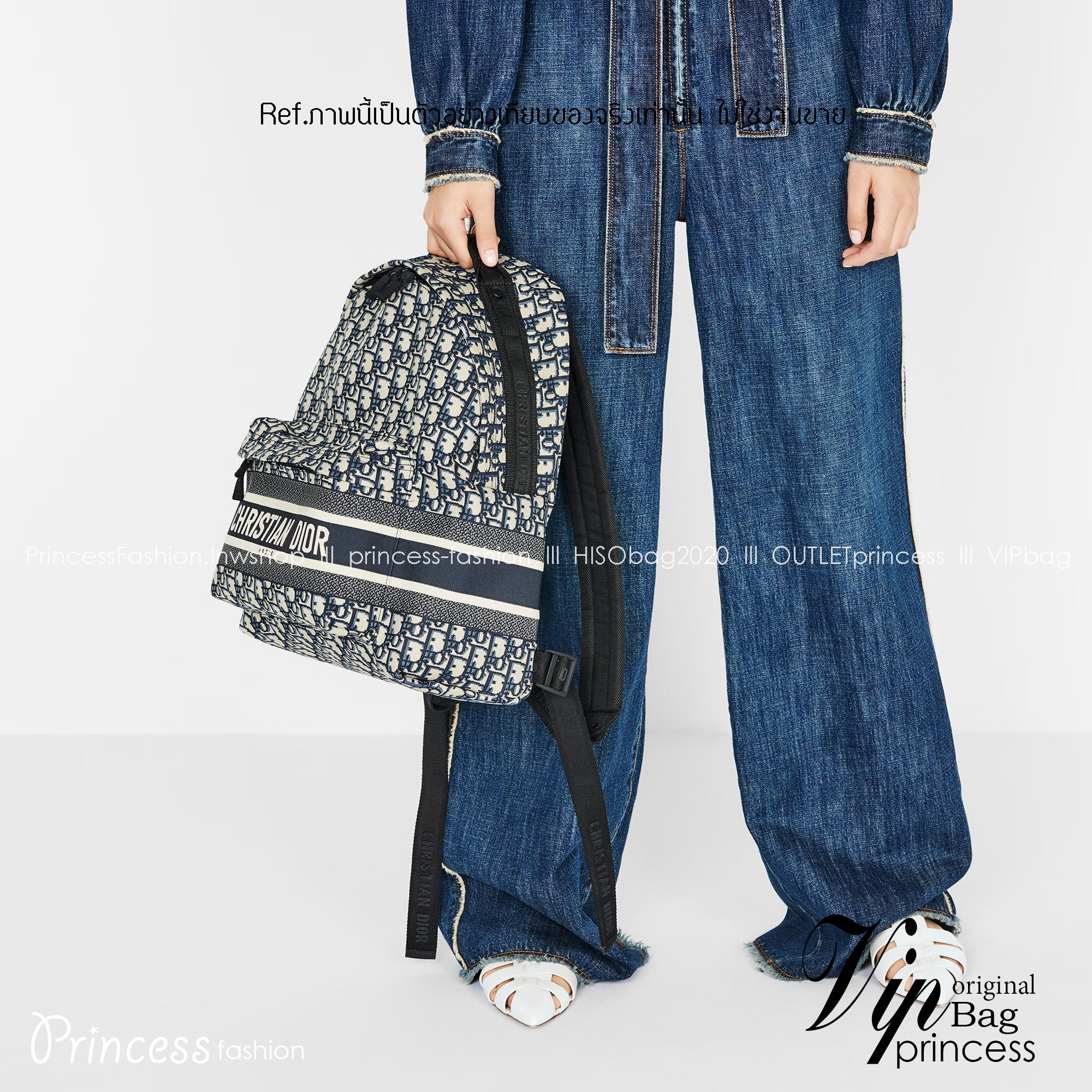 DIOR TRAVEL BACKPACK Blue Dior Oblique Jacquard อีกหนึ่งรุ่น Best seller ที่ต้องมี!! Unisex ใช้ได้ทั้งชายหญิง ภายในโล่งกว้าง ใบนี้คุ้มค่าราคามากๆ ทั้งดีไซน์และฟังก์ชั่นการใช้งาน ตอบโจทย์แน่นอนจ้า