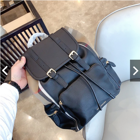 BURBERRY Rucksack Military Backpack / BURBERRY FRAGRANCES VINTAGE 2WAYS RUCKSACK BACKPACK / BURBERRY BACKPACK กระเป๋าเป้ ลาย Vintage Signature สวยคลาสสิค ภายในโล่งกว้างและช่องใส่มือถือสามารถใส่มือถือกระเป๋าสตางค์ของใช้ได้เยอะ หูจับหนัง เป็นเป้ก็ดูดีไอเท็ม
