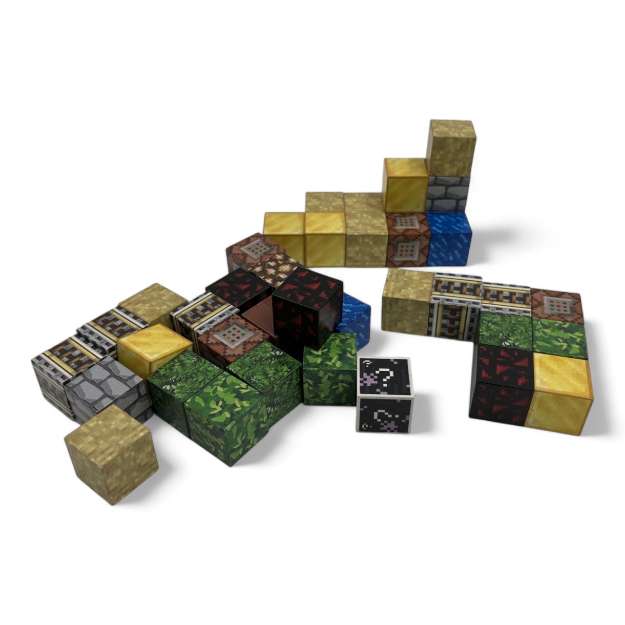 บล็อคตัวต่อแม่เหล็กไมน์คราฟต์ Mine craft แบบสุ่ม