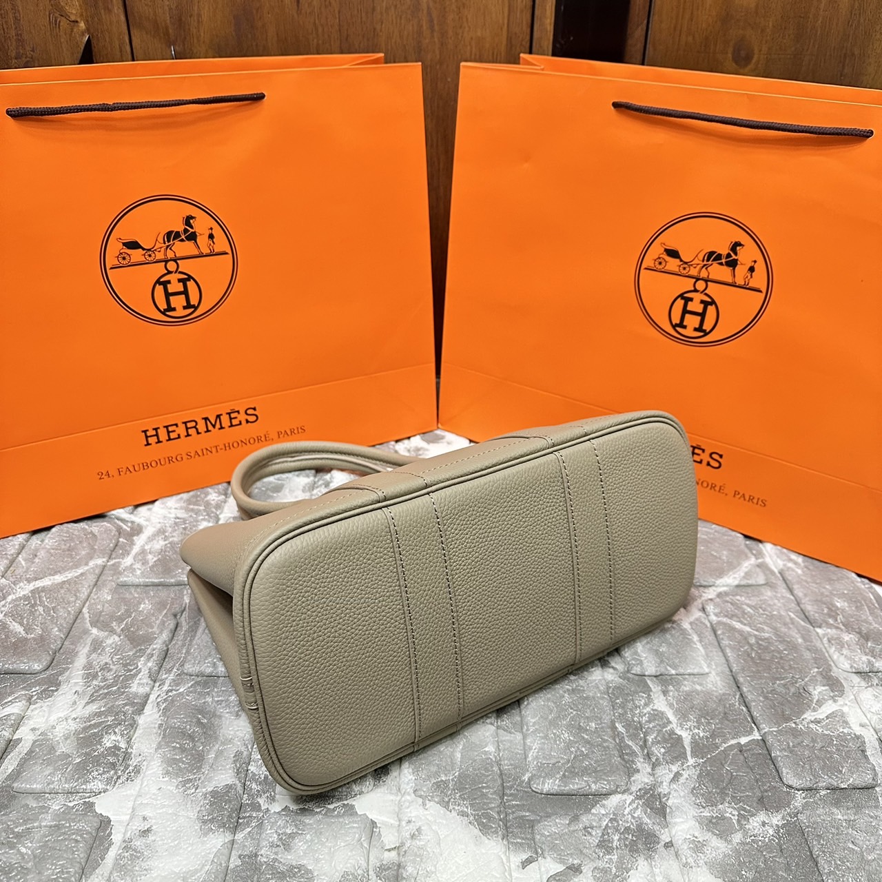 HERMES Garden Party 30 bag กระเป๋าทรงโท้ทแบรนด์หรู เอกลักษณ์ของความสง่างาม เกรดออริ สลับแท้ 1:1 ใช้งานต่างประเทศได้