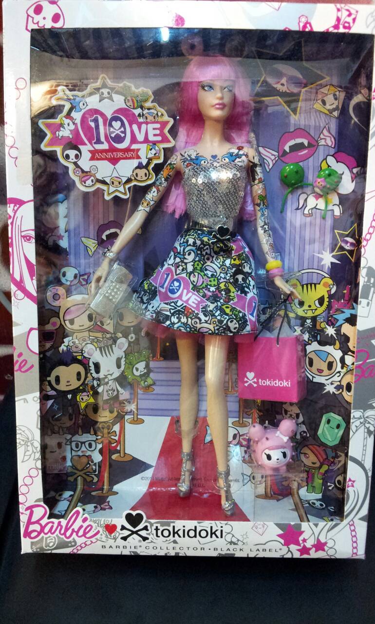 Barbie 10th Anniversary Tokidoki บาร์บี้ใหม่แท้มือหนึ่งกล่องคมกริบ