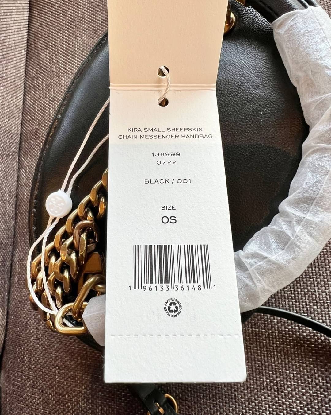 KIRA VANITY SHEEPSKIN / Tory Burch Kira Sheepskin Chain Messenger Handbag ((138999)) ที่สุดของความสวย ที่สุดของความLuxurious พร้อมส่งที่ไทย ล่าสุด! กับกระเป๋าหิ้วก็หรู สะพายข้างก็เริ่ด