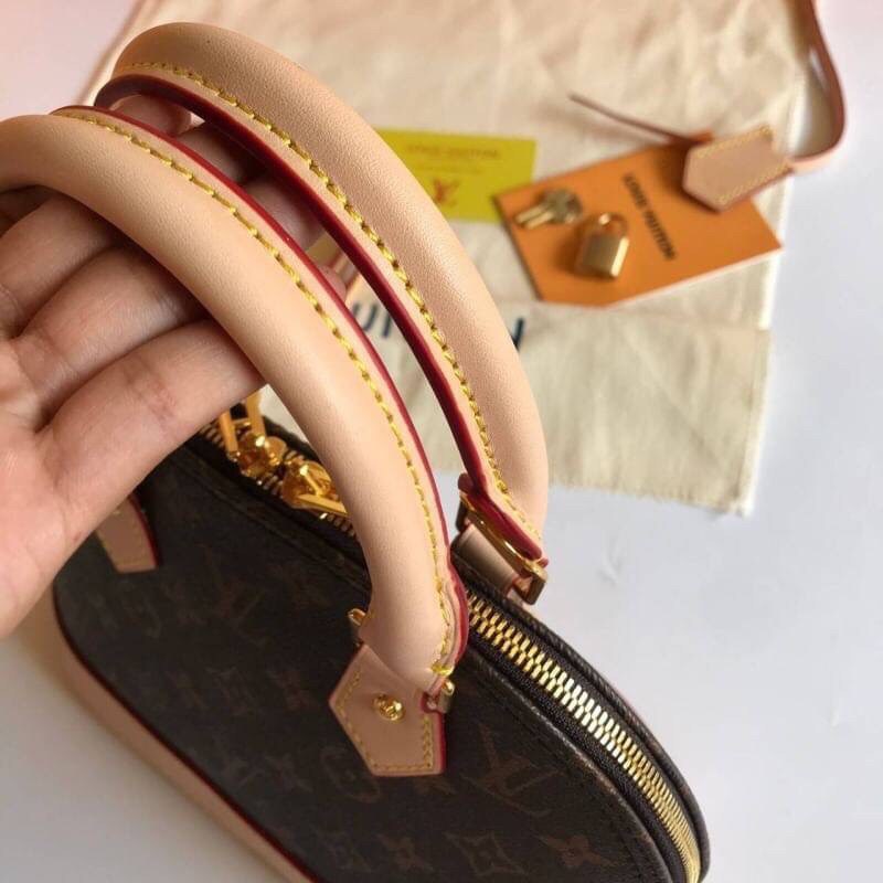 VIP 】หนังแท้ LOUIS VUITTON ALMA BB