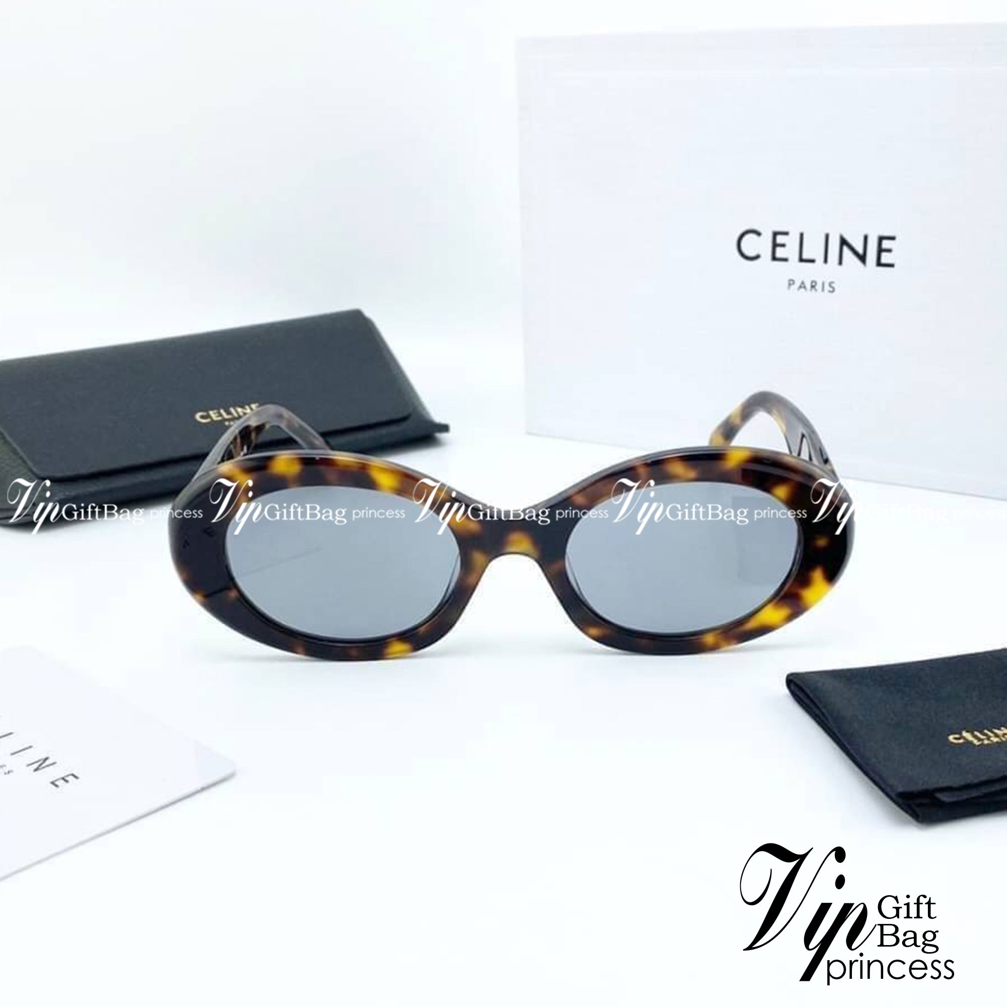 CELINE SUNGLASSES แว่นตากันแดดซีลีน เกรดออริจินอล 1:1 งานสวยสุด คุณภาพดี Hi-quality กันแดดเต็มประสิทธิภาพ UV protection ภาพถ่ายจากสินค้าจริง