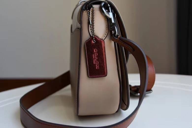 COACH 0745 Printed coated canvas and glovetanned leather