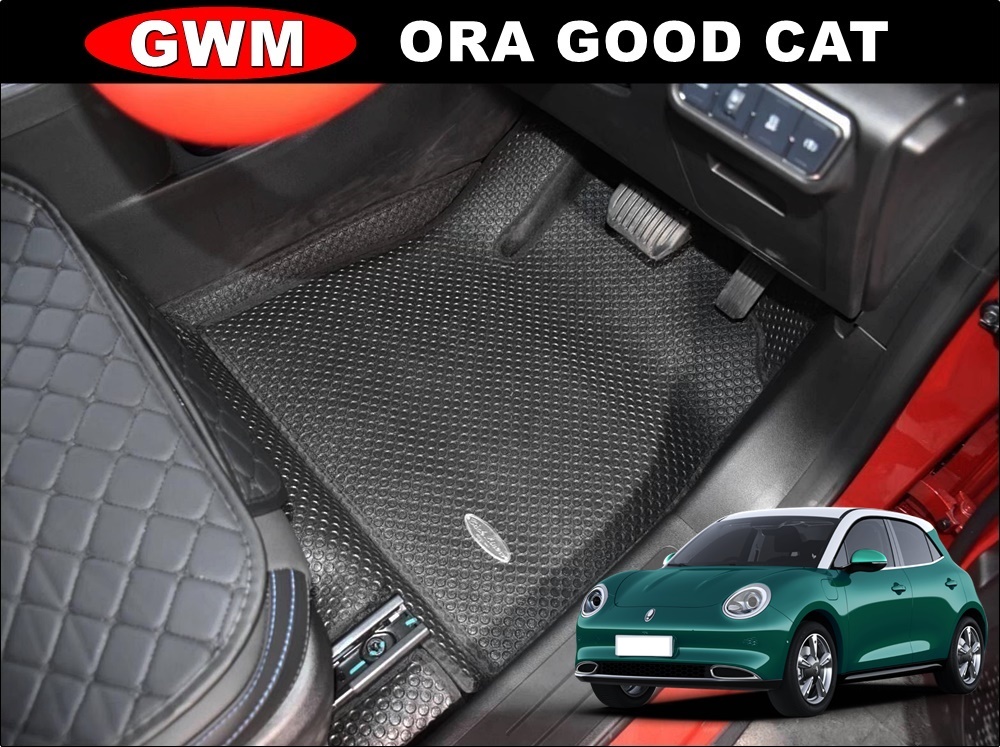 ยางปูพื้นรถยนต์ GWM ORA GOOD CAT พรมกระดุมเม็ดเล็ก เข้ารูป ตรงรุ่นรถ