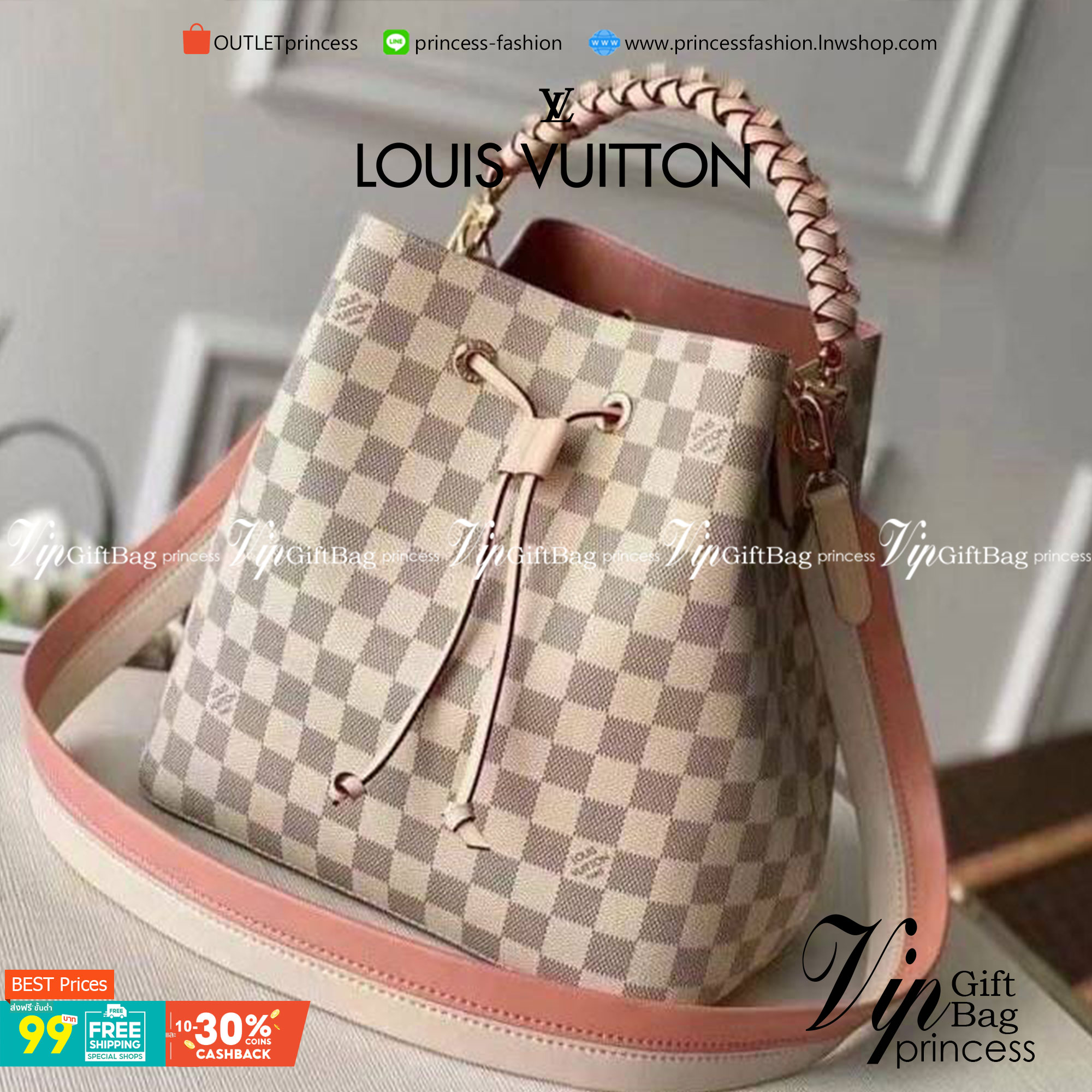 VIP 】หนังแท้ LOUIS VUITTON NÉONOÉ งานใหม่ล่าสุด พร้อมส่งที่ไทย