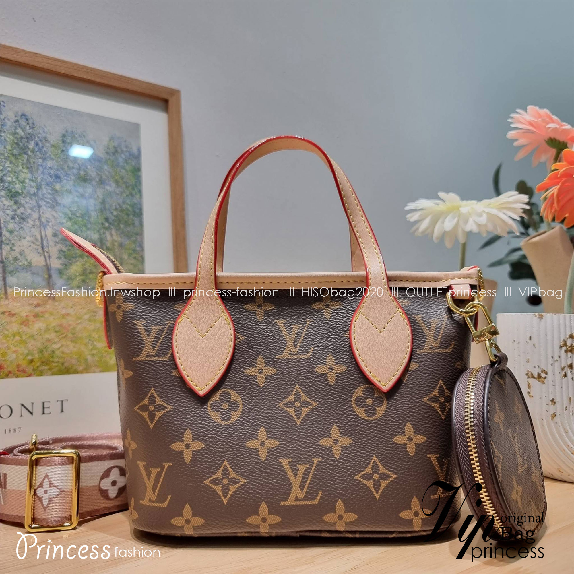 LV Neverfull BB monogram mini tote bag / LV Mini Tote Bag กระเป๋ามินิโท้ท สุดยอดของความคลาสสิค