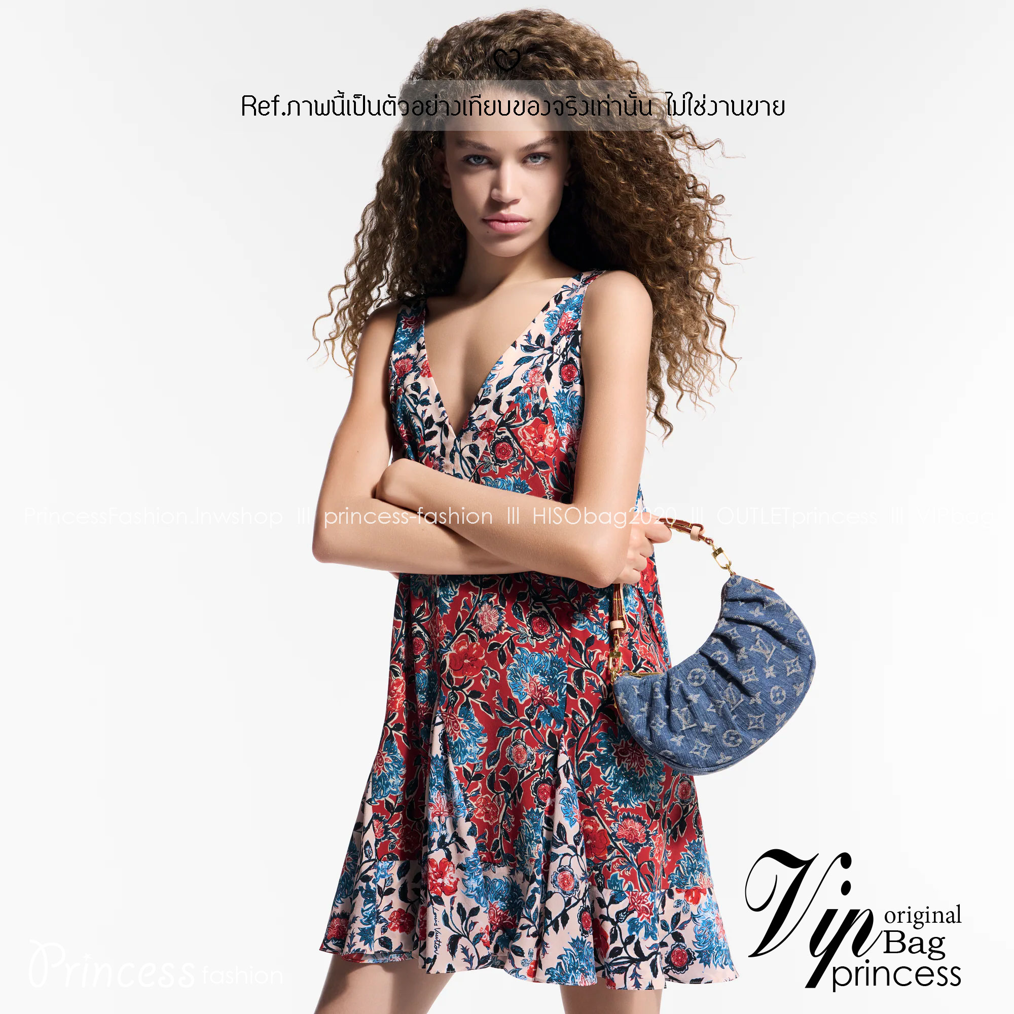 LV Pochette Valley Denim Bag กระเป๋าสะพายทรงพอชเดนิมวินเทจใบเล็กน่ารัก สุดไอคอนิกผสานสไตล์ล้ำสมัยเปี่ยมฟังก์ชัน ยังคงมีความเป็นเอกลักษณ์ ดีไซน์ลวดลายโมโนแกรมเรียบหรู