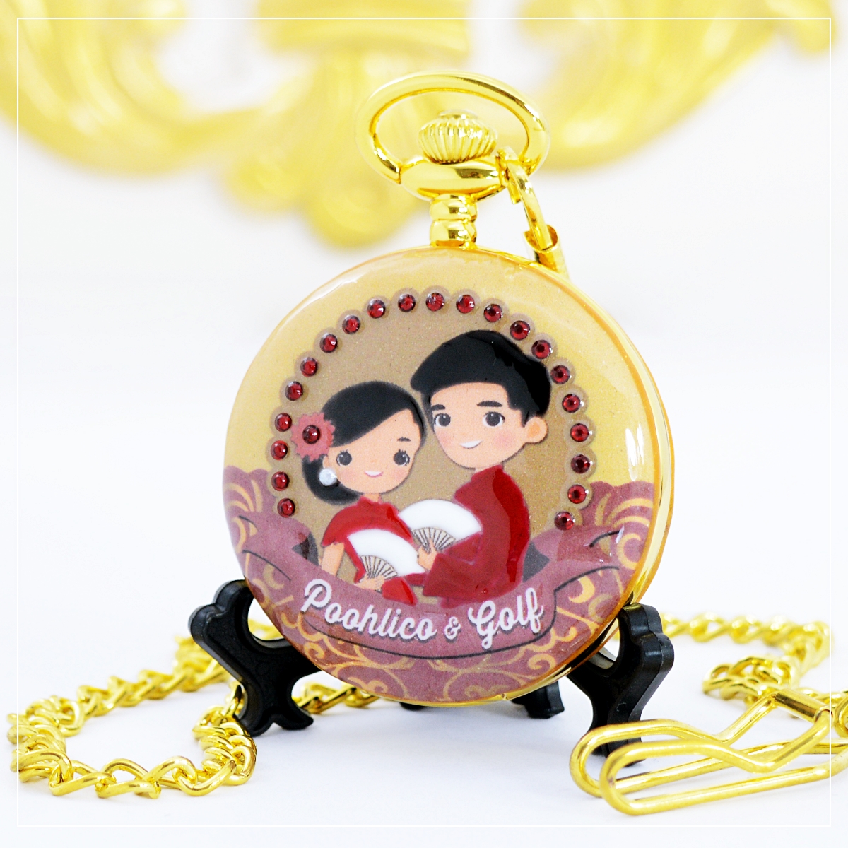 ของขวัญแต่งงานสไตล์จีน สำหรับมอบเป็นของขวัญแต่งงานให้เจ้าบ่าว-เจ้าสาว (สั่งทำ)