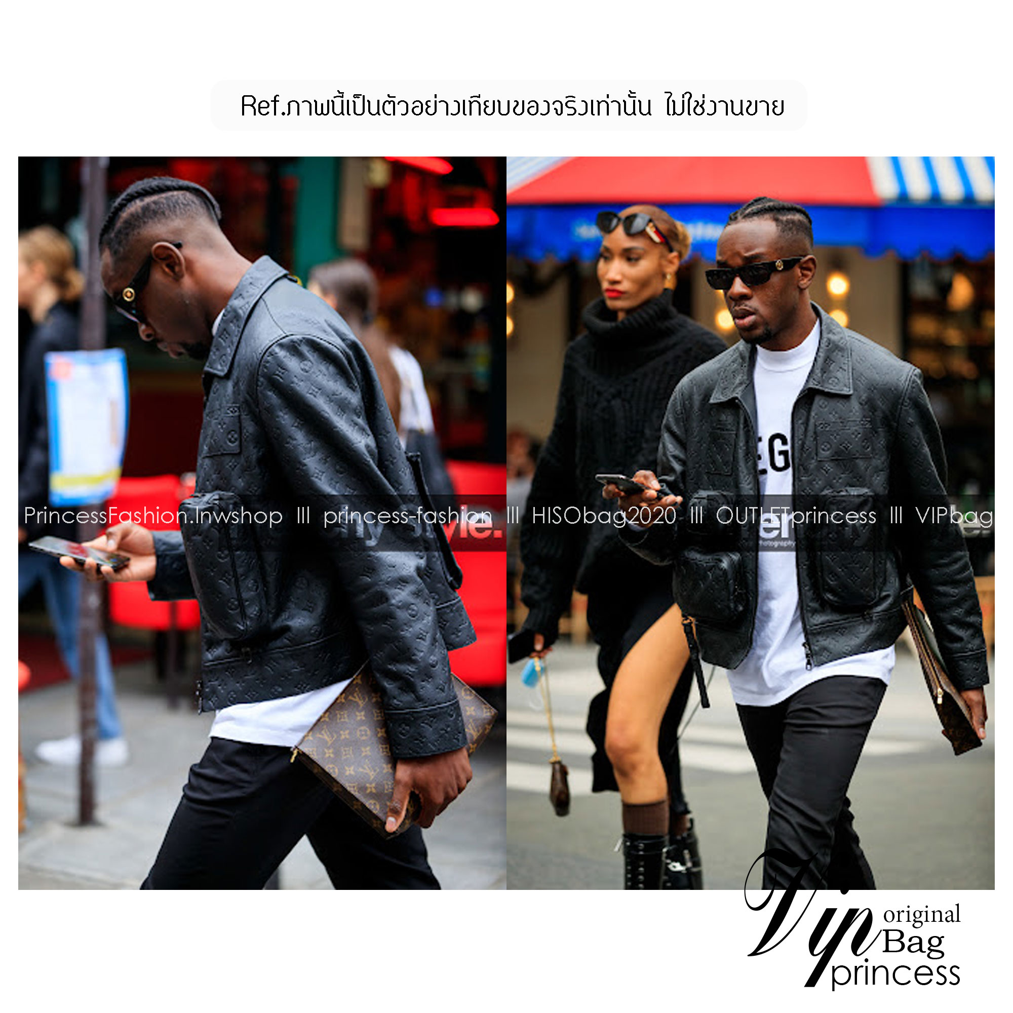 พร้อมส่ง LV Pochette Voyage MM / LV Clutch กระเป๋าถือทรงคลัช ทรงพอช เกรดออริ สลับแท้ 1:1 ใช้ต่างประเทศได้ ใช้ได้ทั้งชายหญิง