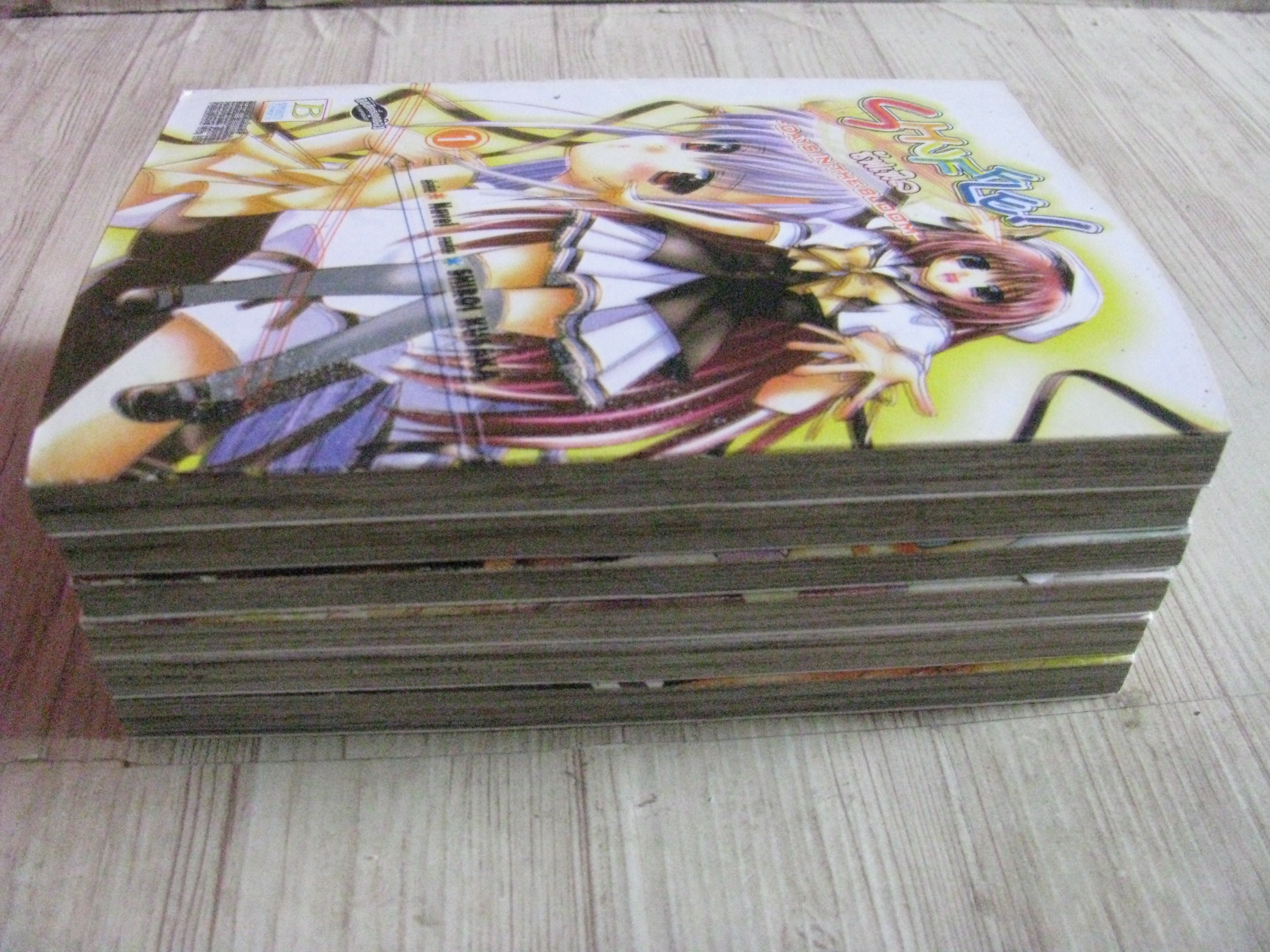 SHUFFLE ครบชุด 6 เล่มจบ Navel เรื่อง Shiroi Kusaka ภาพ