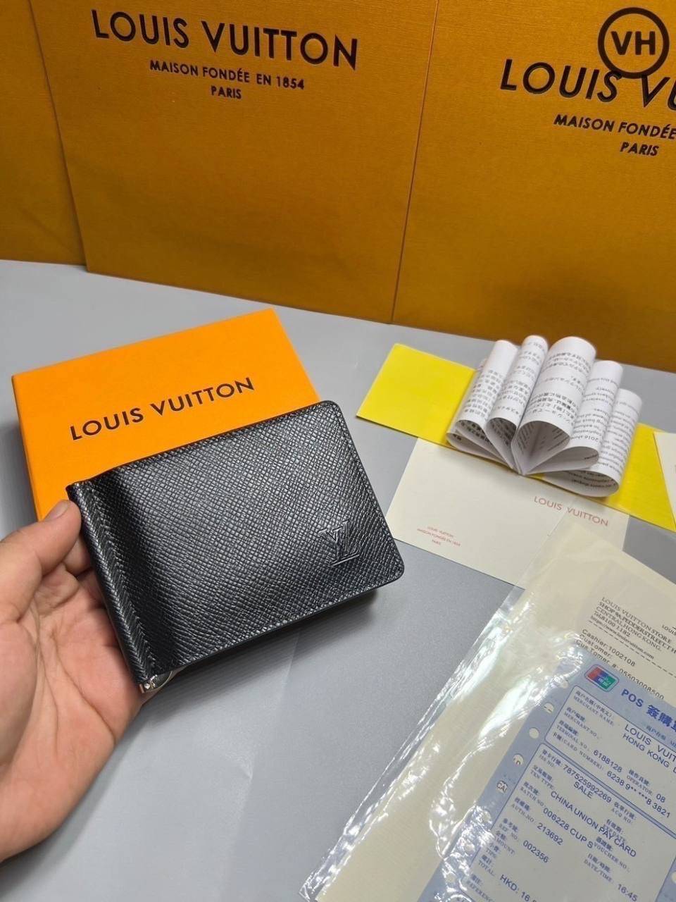 ORI หนังแท้ | LV Pince Money Clip Wallet / LV Short Wallet กระเป๋าสตางค์ใบสั้น กระเป๋าสตางค์ผู้ชาย