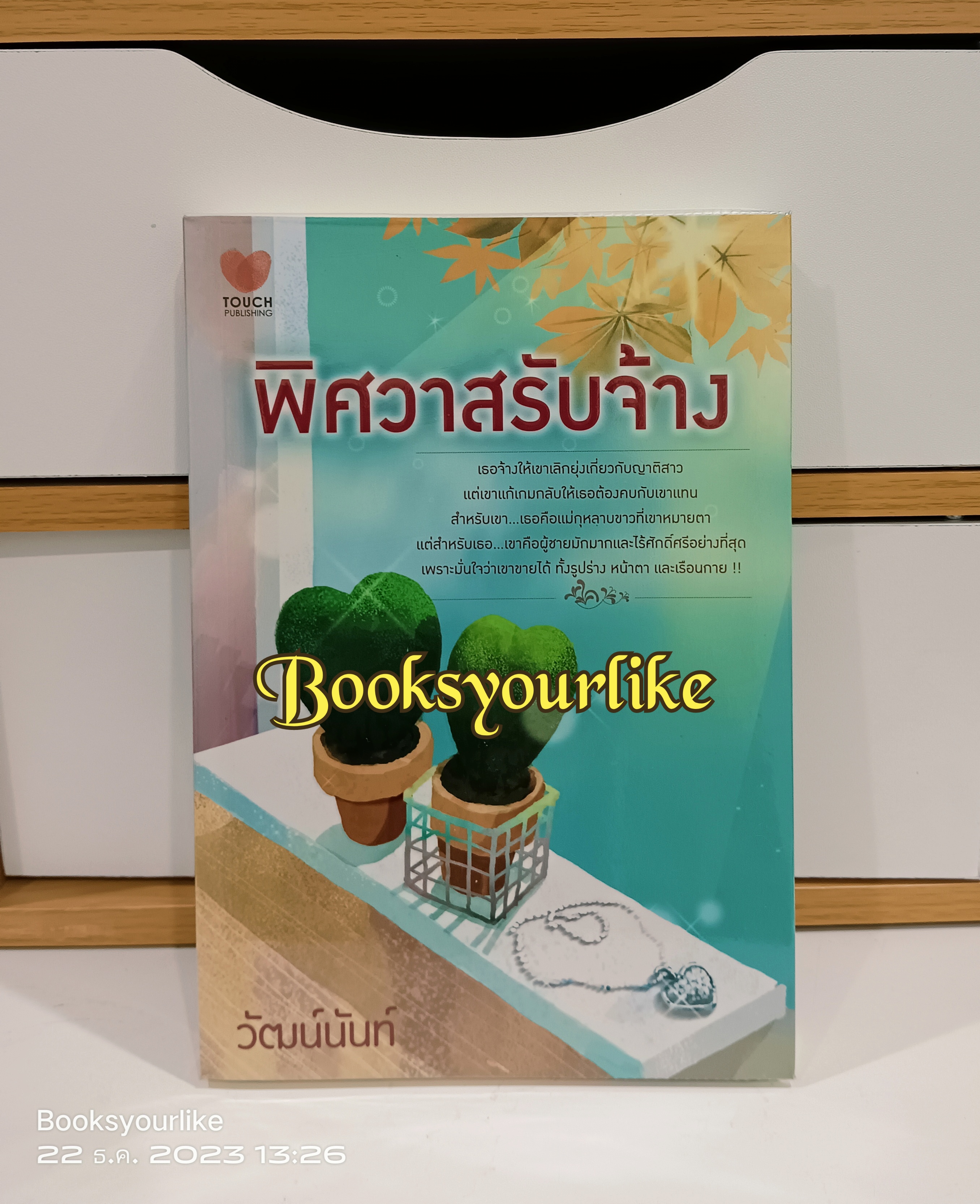 พิศวาสรับจ้าง,ผู้แต่ง,วัฒน์นันท์ สนพ Touch Publications หนังสือใหม่สภาพตามปีพิมพ์
