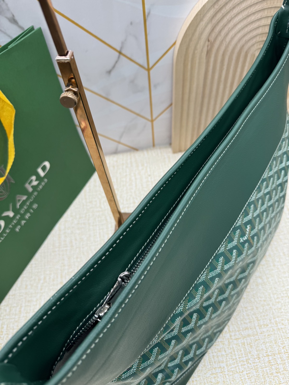 พร้อมส่ง 5 สี Goyard Grenadine Hobo Top Zipper Closure / Goyard Hobo Bag กระเป๋าสะพายทรงโฮโบใบใหญ่ 🧡 เกรดท็อปออริจินอล 1:1 สลับแท้ ใช้งานต่างประเทศได้