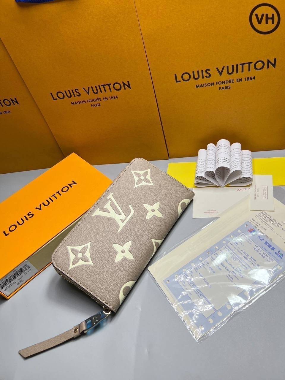 ORI หนังแท้ | LV Zippy wallet two-tone Monogram Empreinte leather / LV Long Wallet กระเป๋าสตางค์ใบยาวซิปรอบ กระเป๋าสตางค์ผู้หญิง