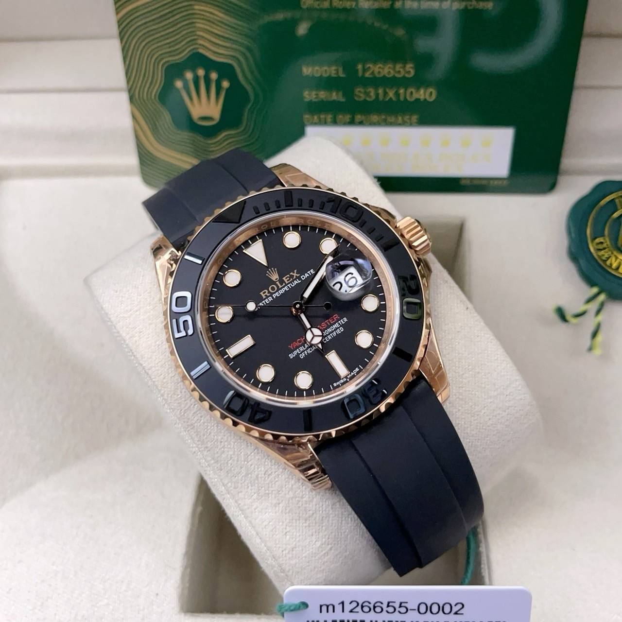 สลับแท้ เกรดเทพ นาฬิกาโรเล็กซ์ ROLEX YACHT MASTERS -Rolex TOP SWISS 1:1 super clone